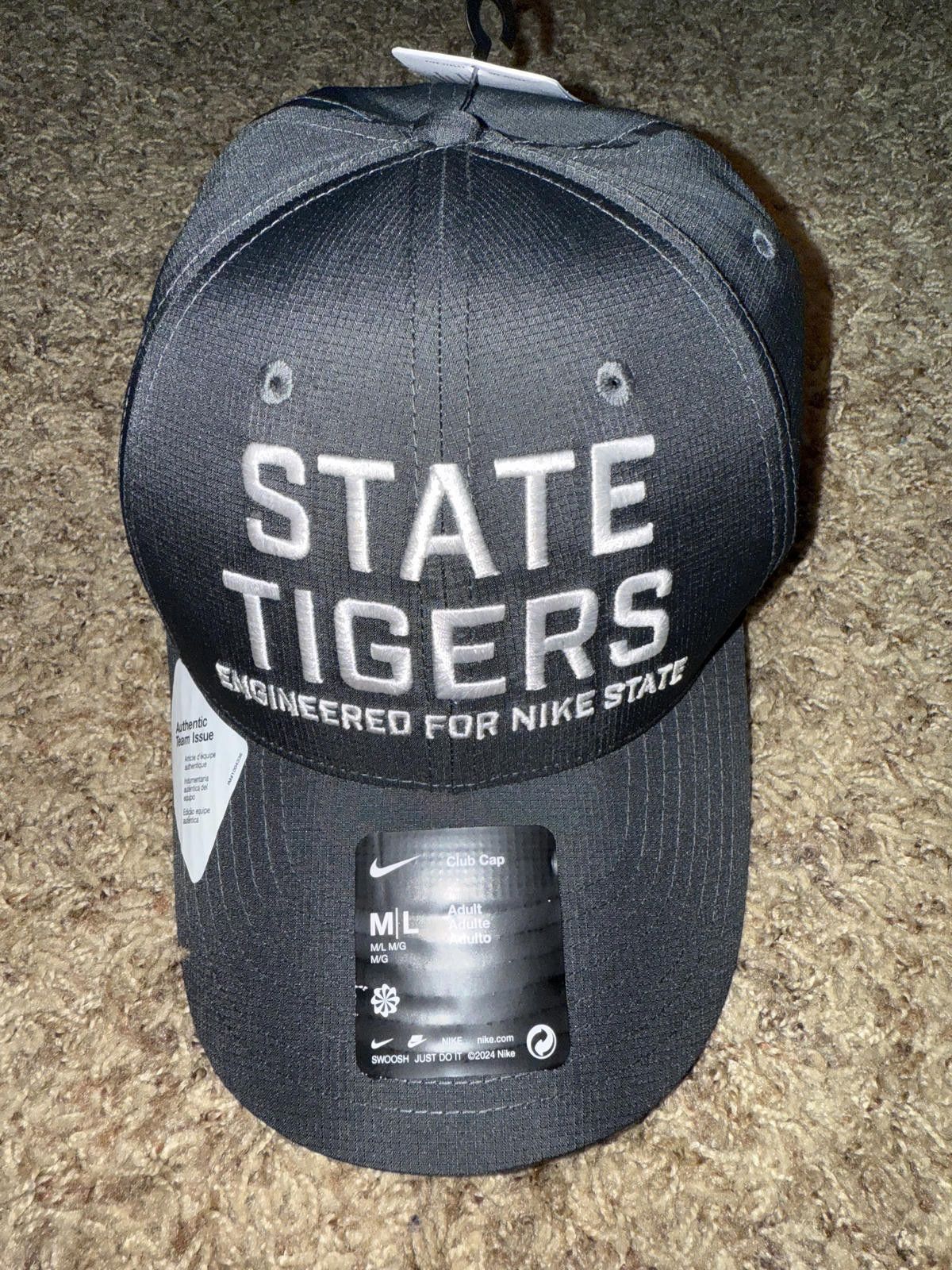 Nike Nike Mens Roaring Tigers LSU College On-Field Rise Engineered Trucker Hat Sample Size ONE SIZE - 1 Thumbnail