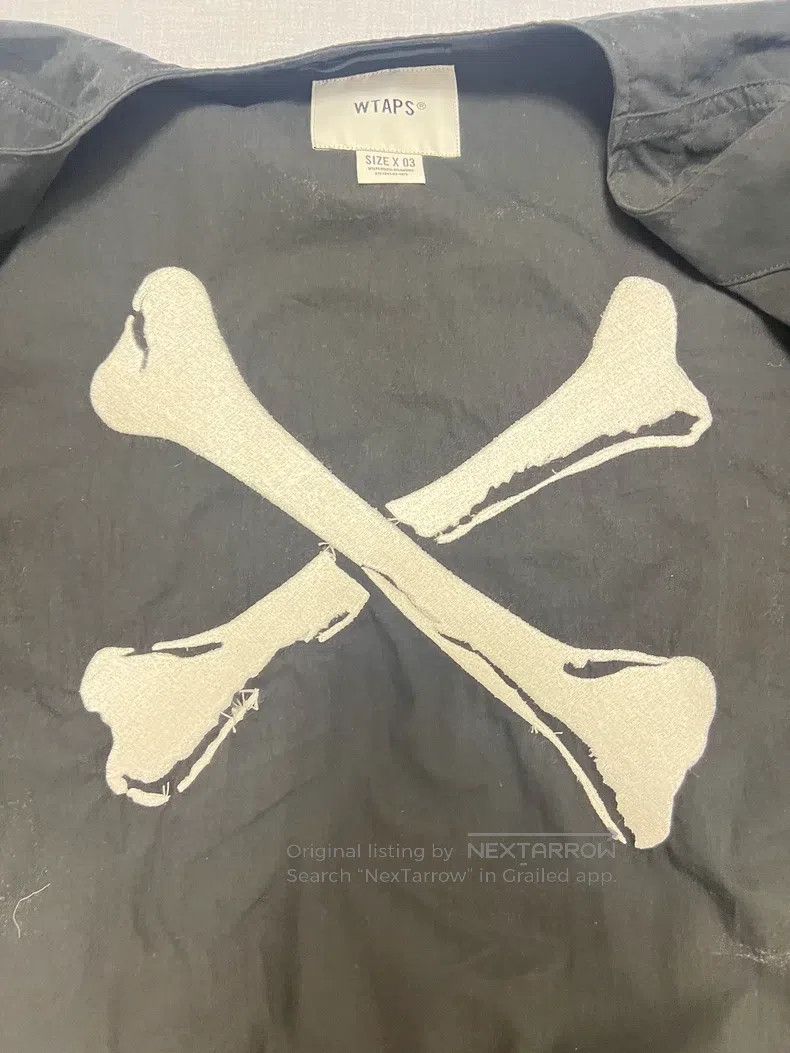 Wtaps Wtaps Long-sleeved work shirt with collarless bones Size US L / EU 52-54 / 3 - 4 Thumbnail