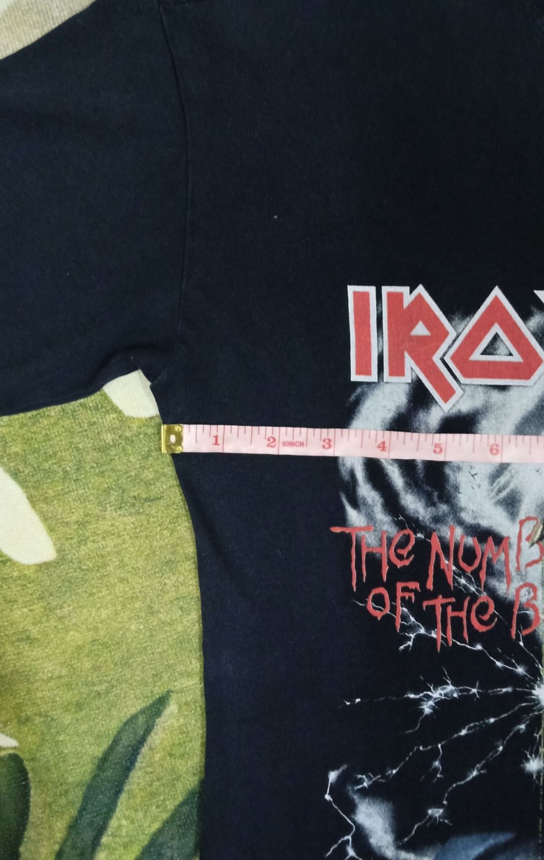 Band Tees × Bershka × Iron Maiden Bershka x Iron Maiden The Number of The Beast T-shirt Size S / US 4 / IT 40 - 13 Thumbnail
