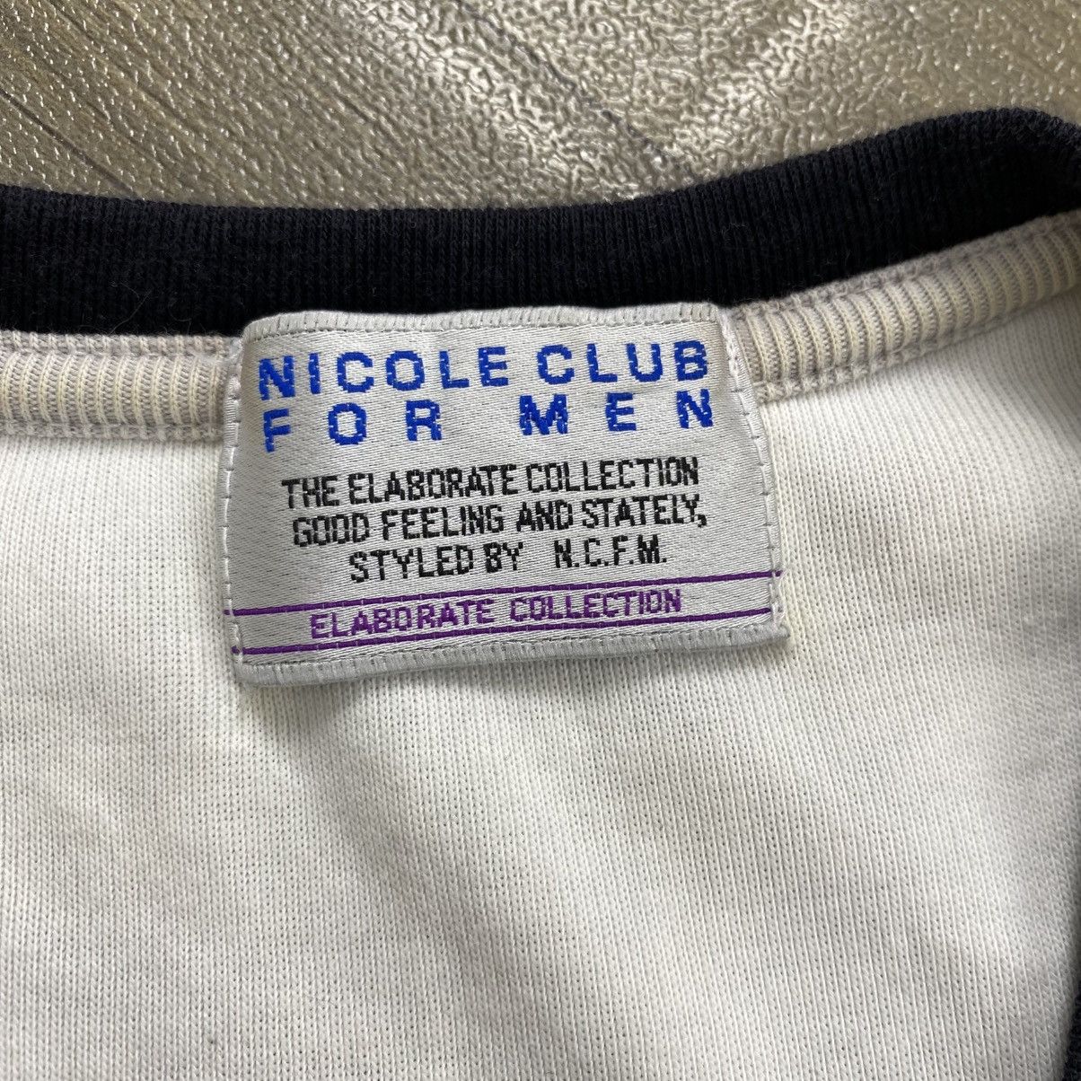 Japanese Brand 2000s Nicole Club Poem Ifsixwasnine Y2K Lgb Style Longsleeve Size US L / EU 52-54 / 3 - 8 Thumbnail