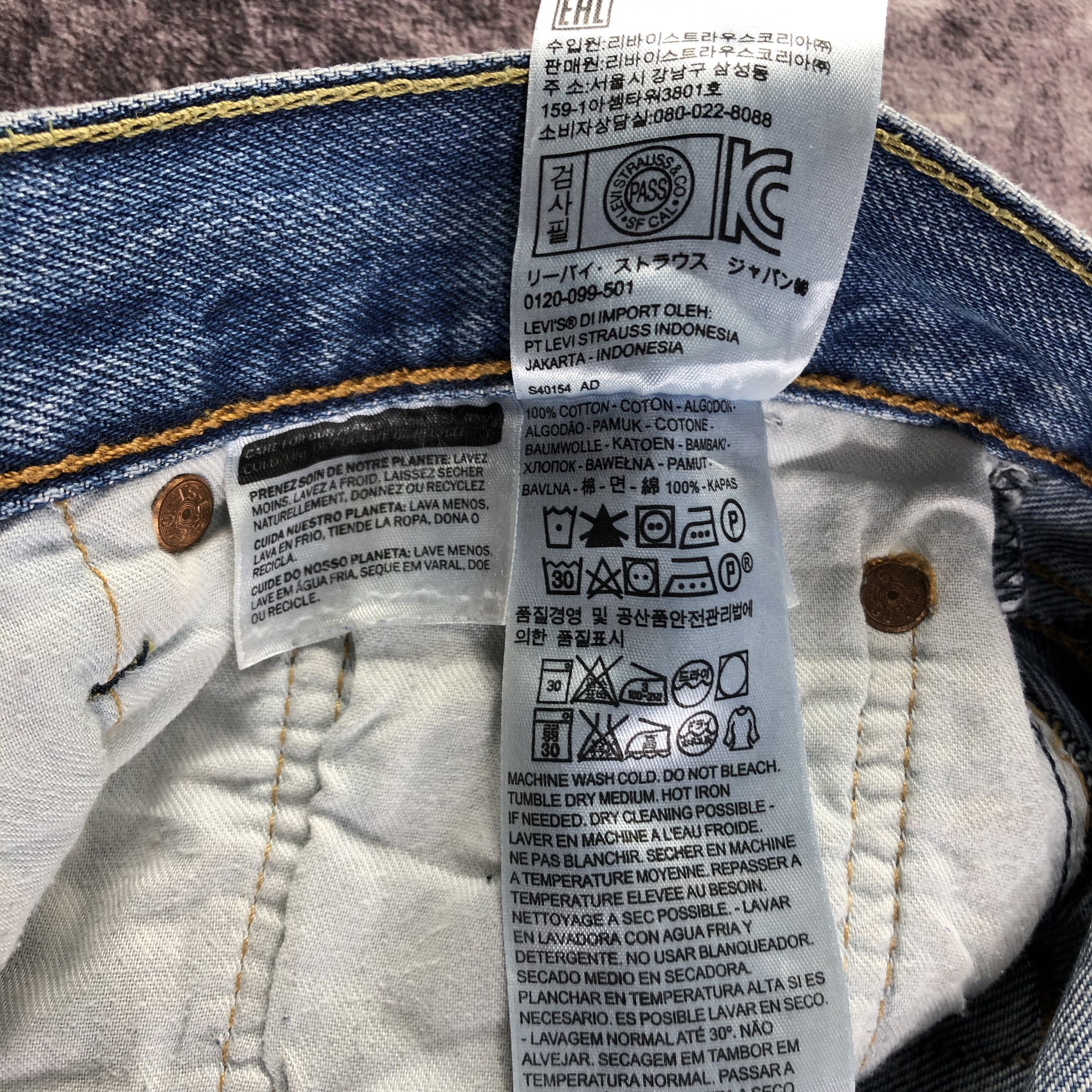 Levi's × Vintage Vintage Blue Wash Levis 501 Jeans-JM3320 Size US 33 - 11 Thumbnail