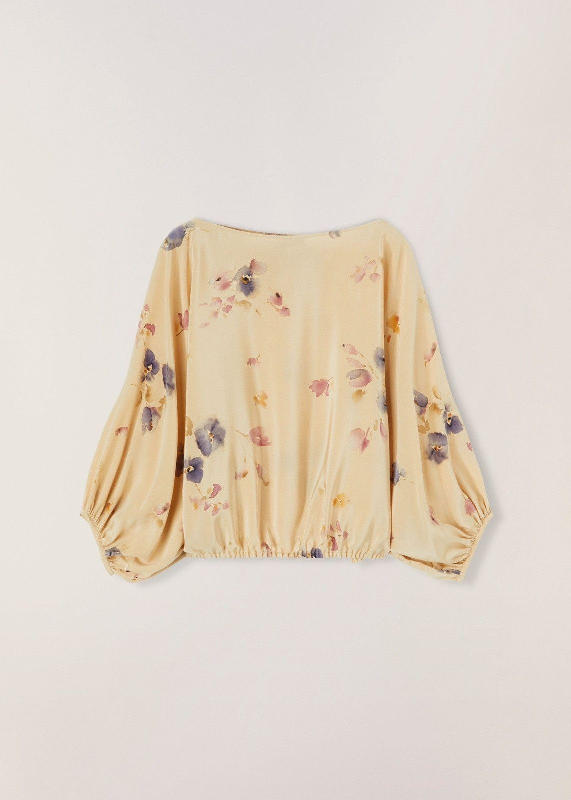 Loro Piana o1srvl11e0825 FAM9897 Blouse in Beige Size XS / US 0-2 / IT 36-38 - 2 Thumbnail