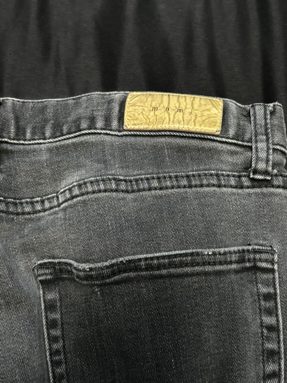 MNML Black mnml jeans Size US 34 / EU 50 - 3 Thumbnail