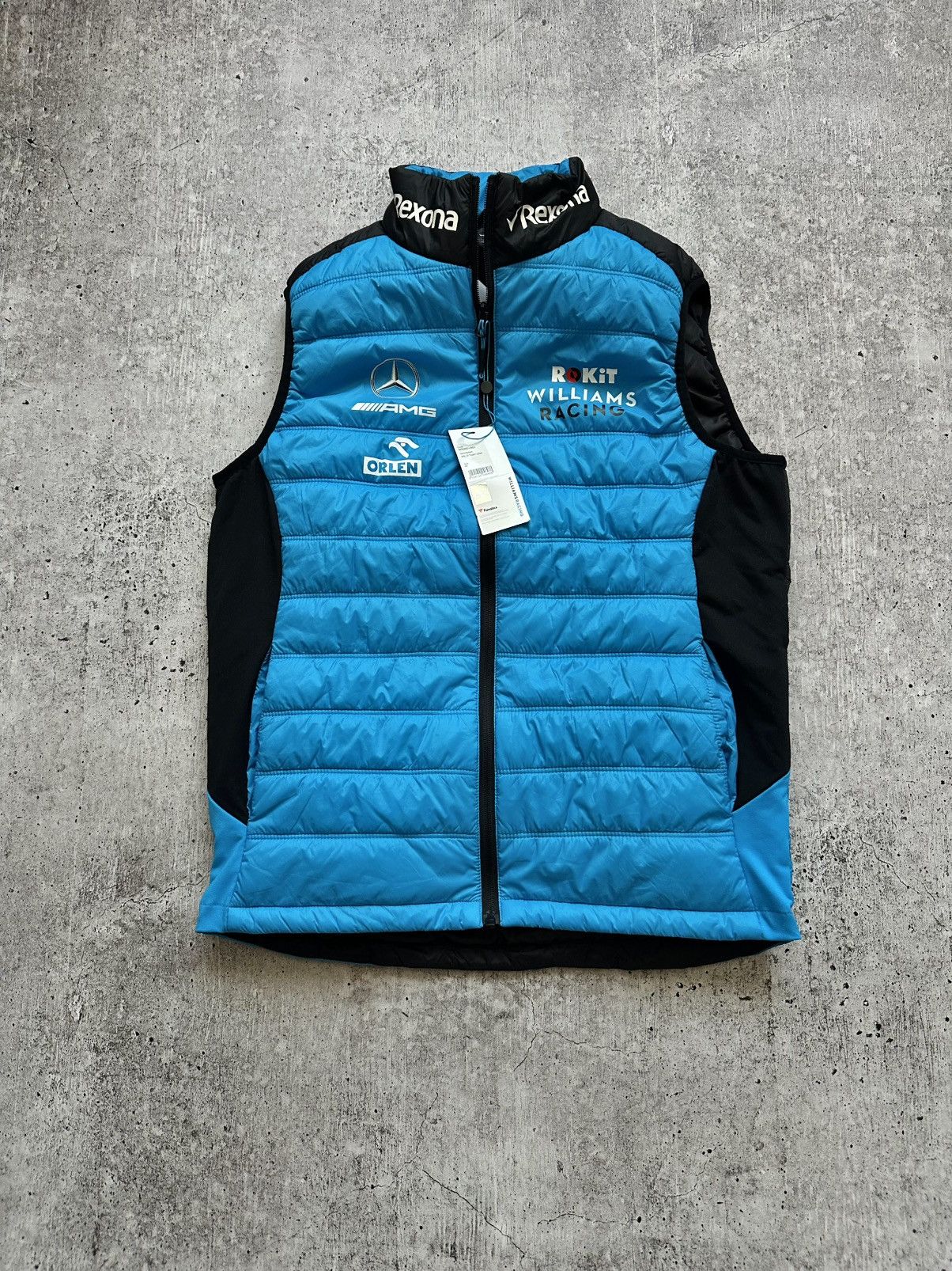 Mercedes-Benz NWT Mercedes Benz Williams Racing F1 Team Gilet Vest Size US M / EU 48-50 / 2 - 1 Thumbnail