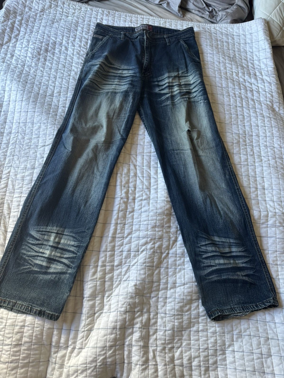 Other Distressed jeans with fading Size US 32 / EU 48 - 2 Thumbnail