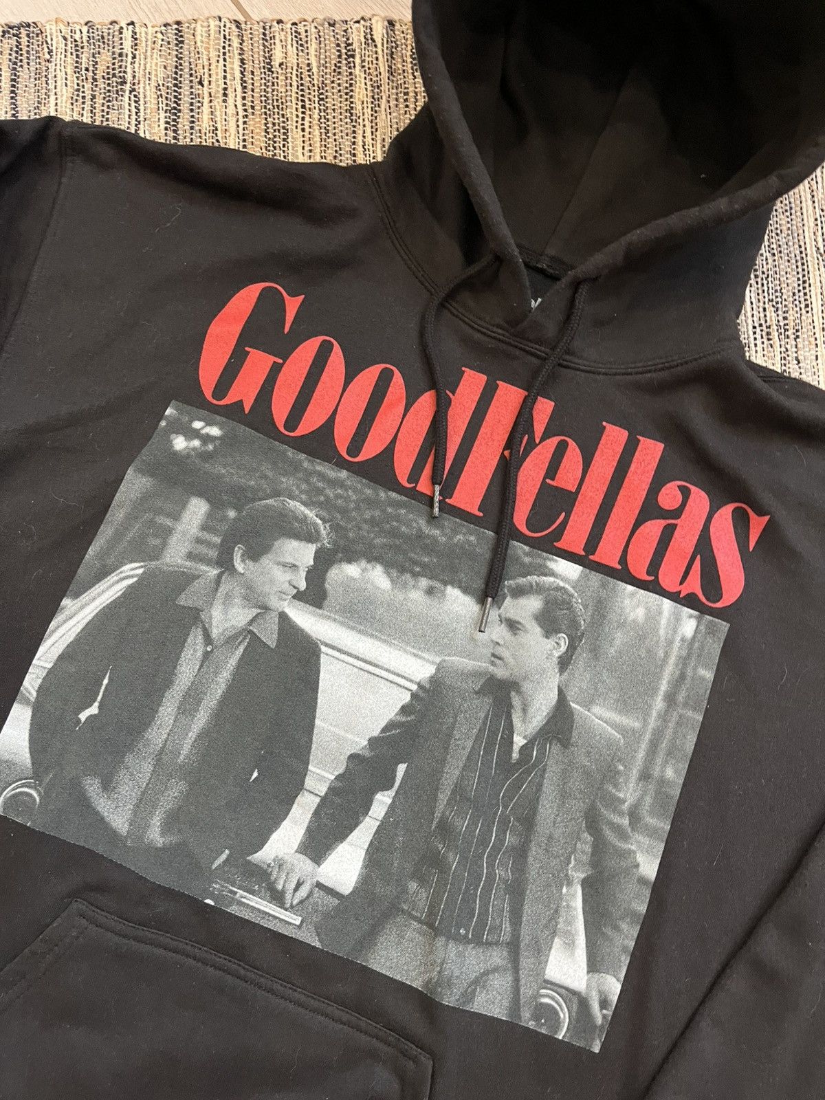 Band Tees × Vintage Vintage GoodFellas Hoodie Black Logo Movie minimalistic hype Size US S / EU 44-46 / 1 - 6 Thumbnail