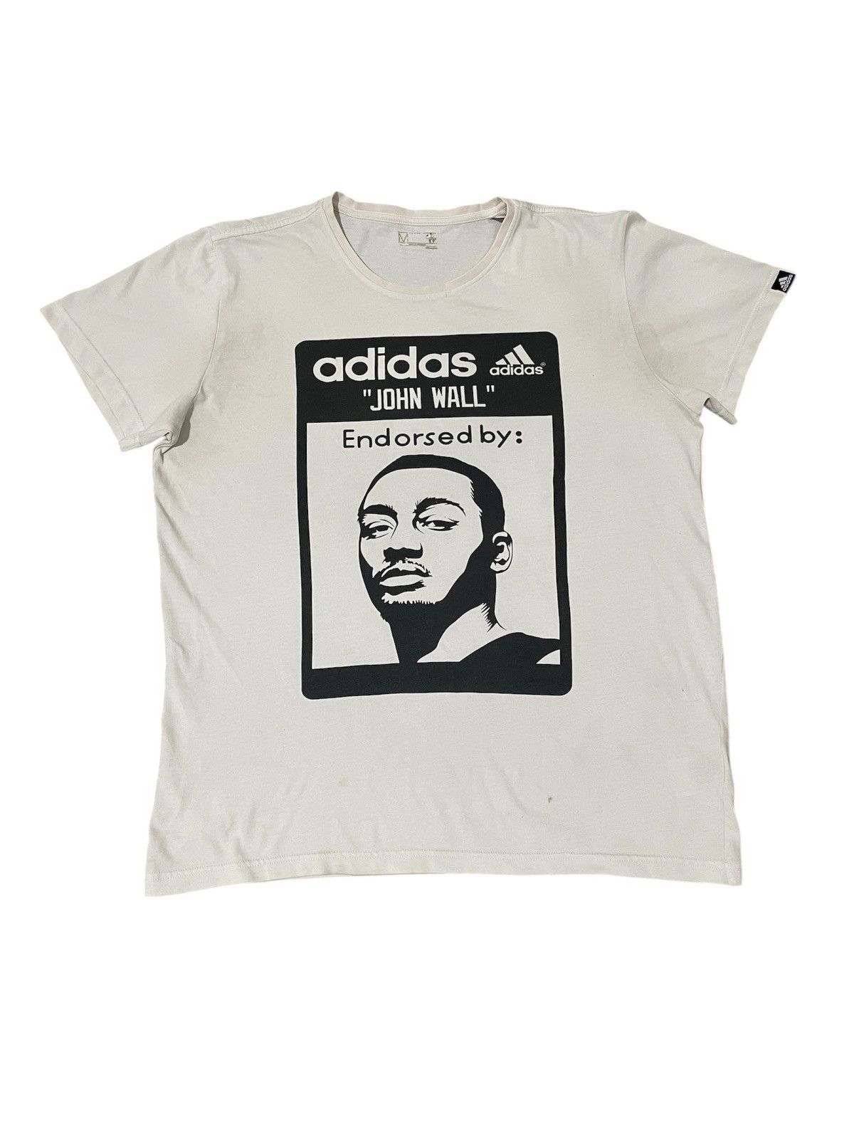 Adidas Adidas John Wall Tee Size US M / EU 48-50 / 2 - 1 Thumbnail
