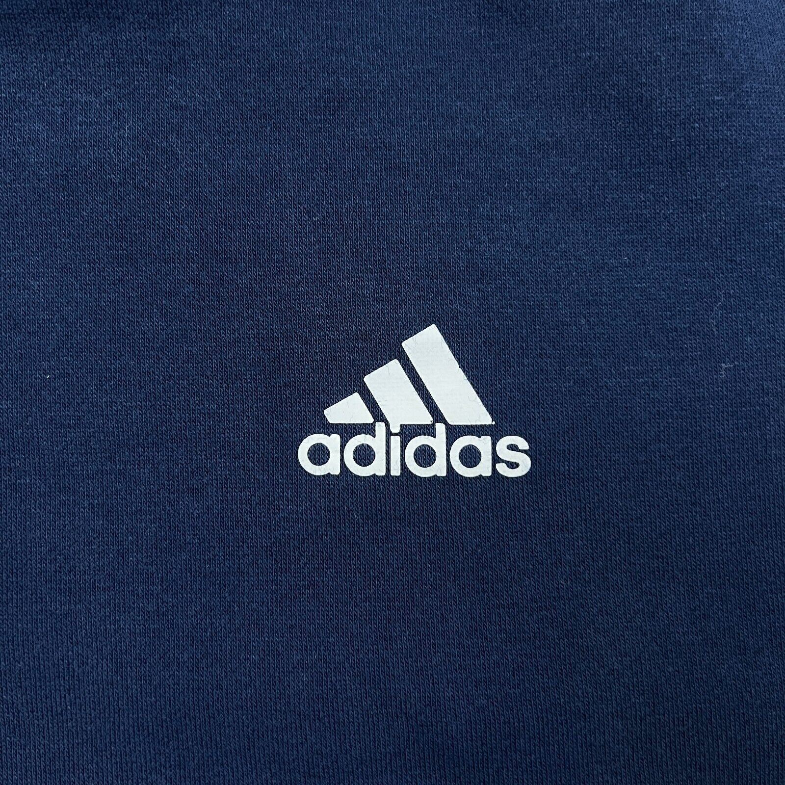 Adidas × Vintage Adidas Sweatshirt Medium Essentials Spell Out Logo Pullover Size US M / EU 48-50 / 2 - 2 Thumbnail