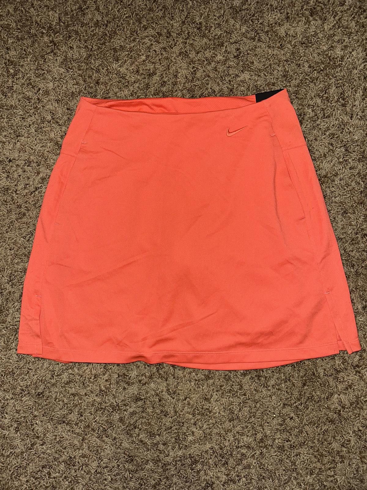 Nike Nike Womens Dri-FIT Victory Salmon Golf Skort Sample Size 28" / US 6 / IT 42 - 1 Thumbnail