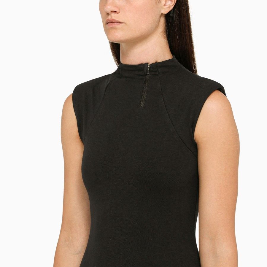 Entire Studios o1d2blof0824 Jersey Bodysuit in Dark Grey Size M / US 6-8 / IT 42-44 - 4 Thumbnail