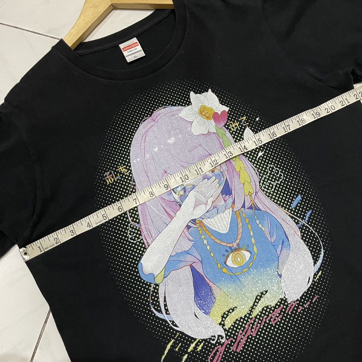Anime Y2K Hikakin character manga tee Size US XL / EU 56 / 4 - 8 Thumbnail