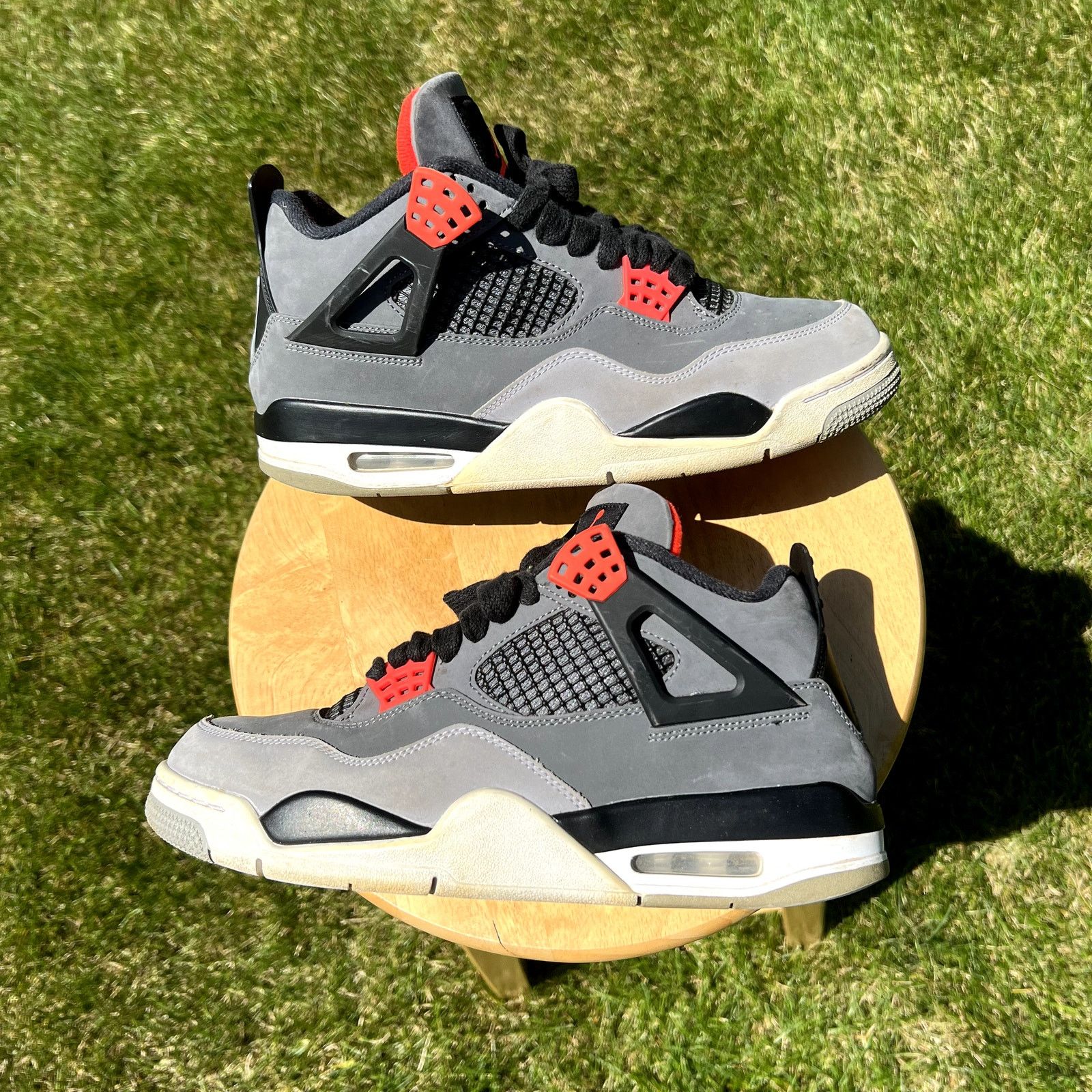 Jordan Brand × Nike Nike Air Jordan 4 Retro Infrared Men's Shoes - Size 9 Size US 9 / EU 42 - 2 Thumbnail