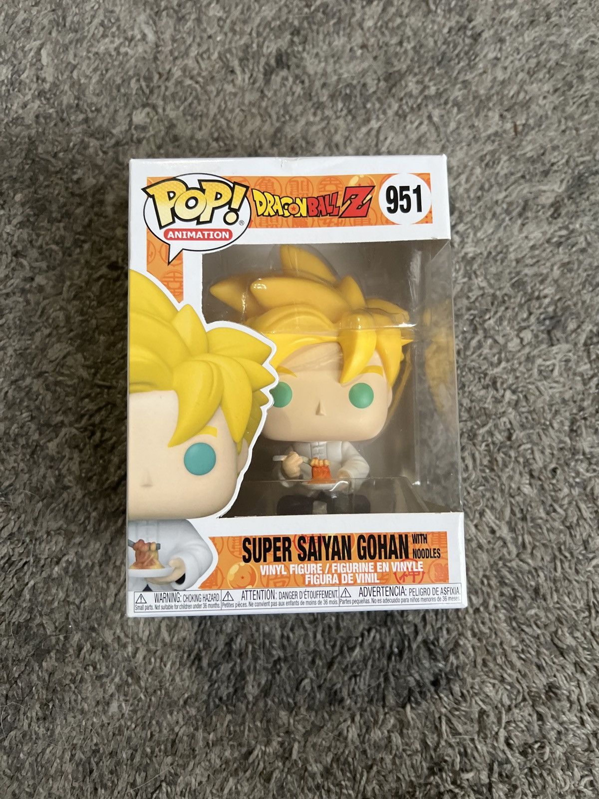 Hypebeast Funko Pop! Super Saiyan Gohan With Noodles Vinyl Figure Size ONE SIZE - 1 Thumbnail