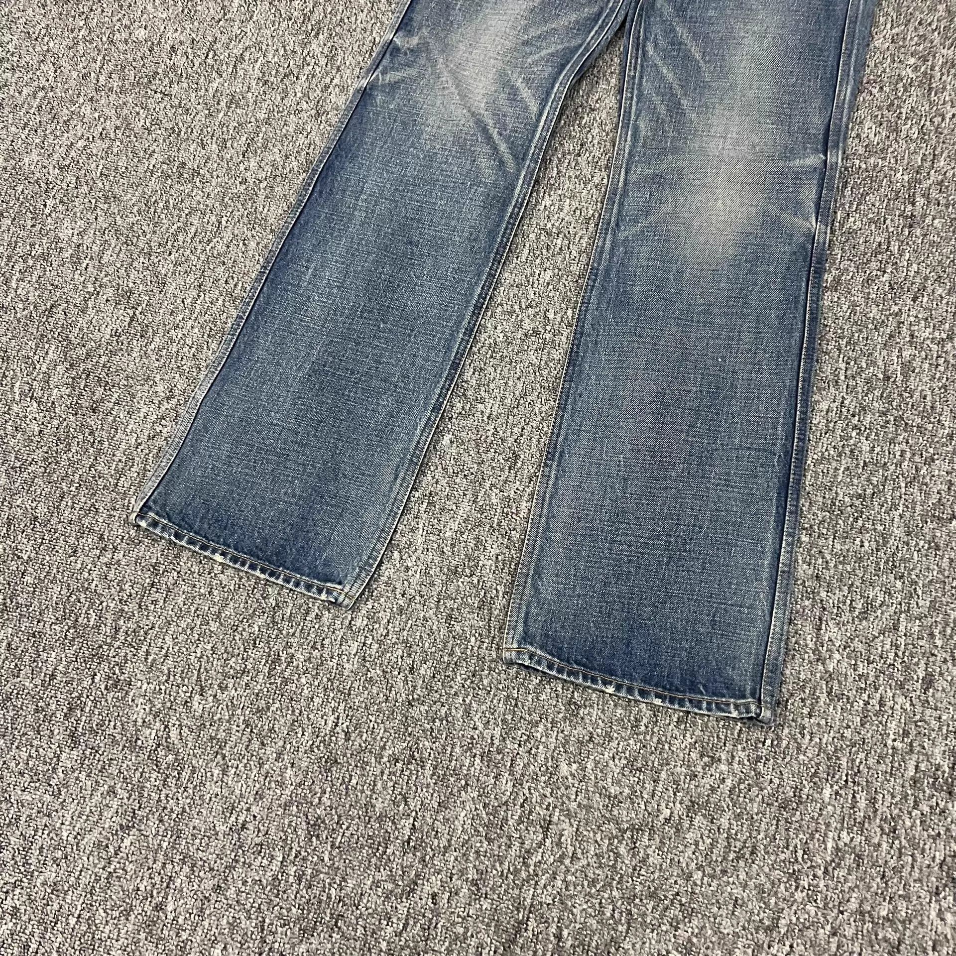 Celine Celine Washed Blue Flare Jeans 25 Triomphe Chain Size 25" / US 0 / IT 36 - 5 Thumbnail