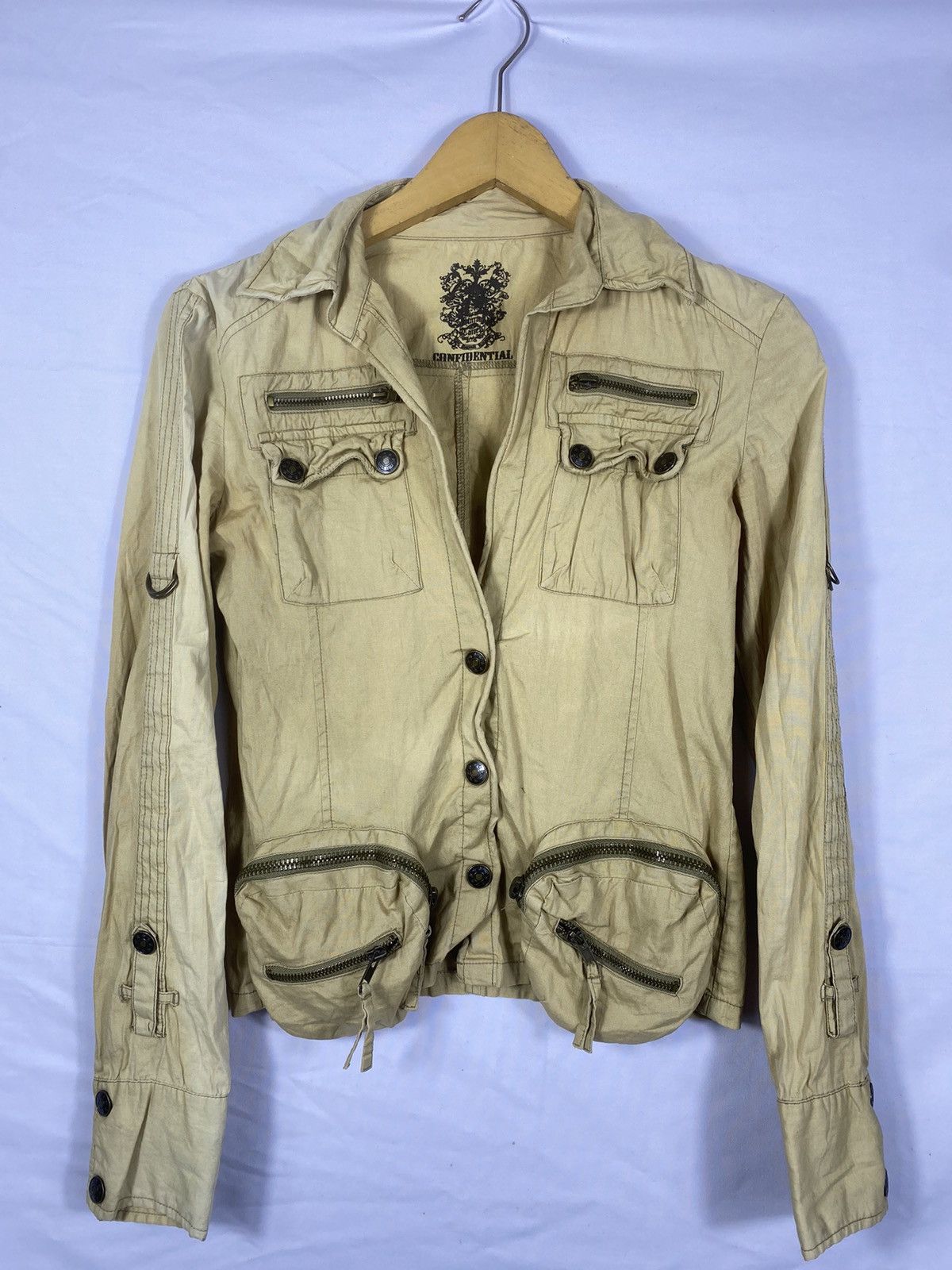 GOA Japanese GOA style Jacket Very Nice Faded bondage style Size US S / EU 44-46 / 1 - 1 Thumbnail