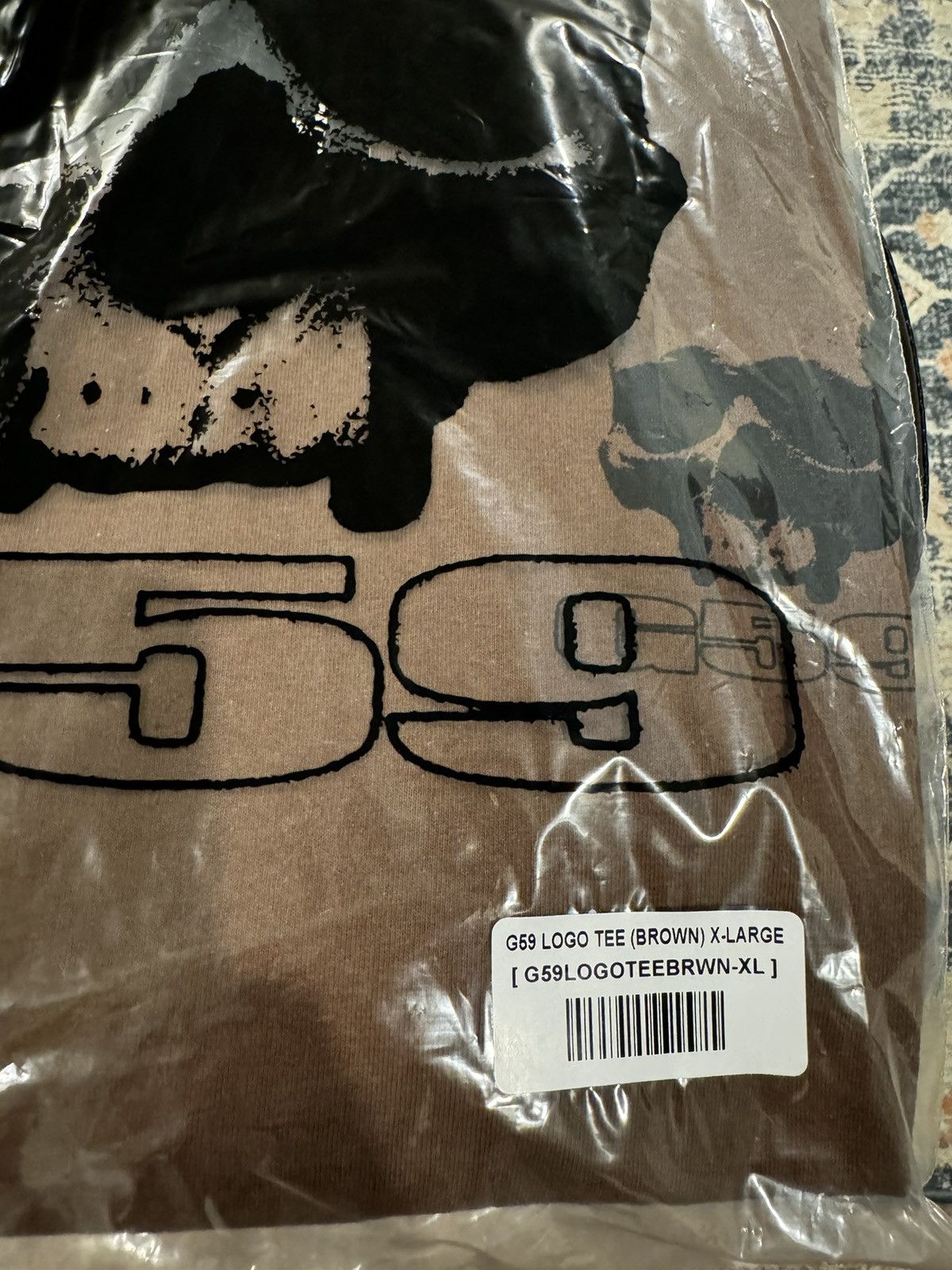 Pre-owned G59 Records X Pouya Uicideboy Merch G59 Essentials T Shirt/grey59