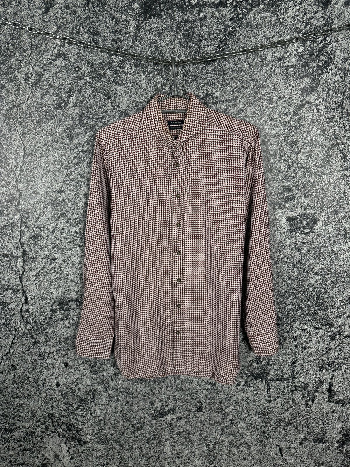 Suitsupply Suitsupply Long Sleeve Shirt Button Up Cotton Two Ply Sz 39 Size US M / EU 48-50 / 2 - 1 Thumbnail