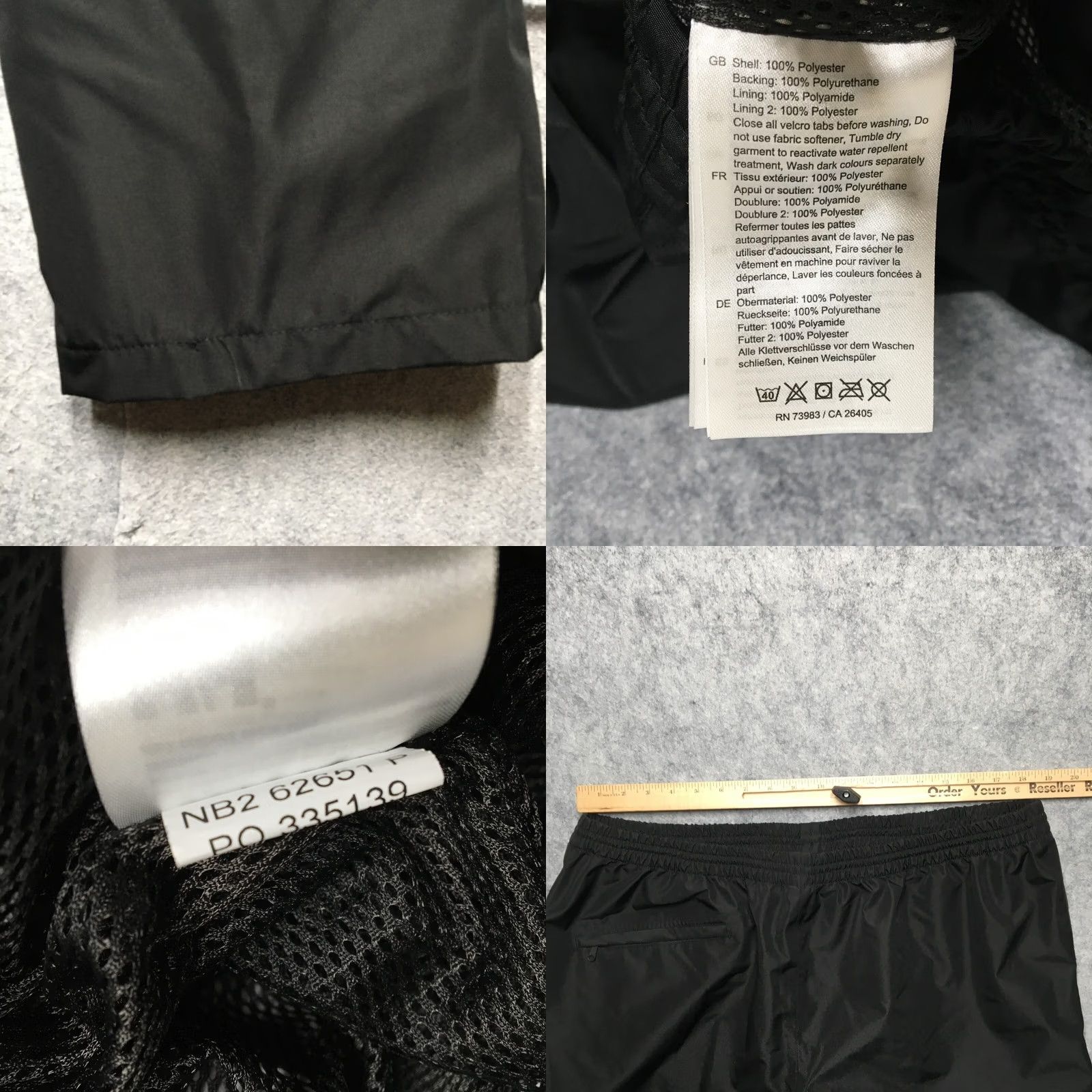 Helly Hansen Helly Hansen Pants Womens 3XL Rain Pants Waterproof Windproof Pockets Outdoor Hiking Walking Black Size 40" / US 18 - 8 Thumbnail