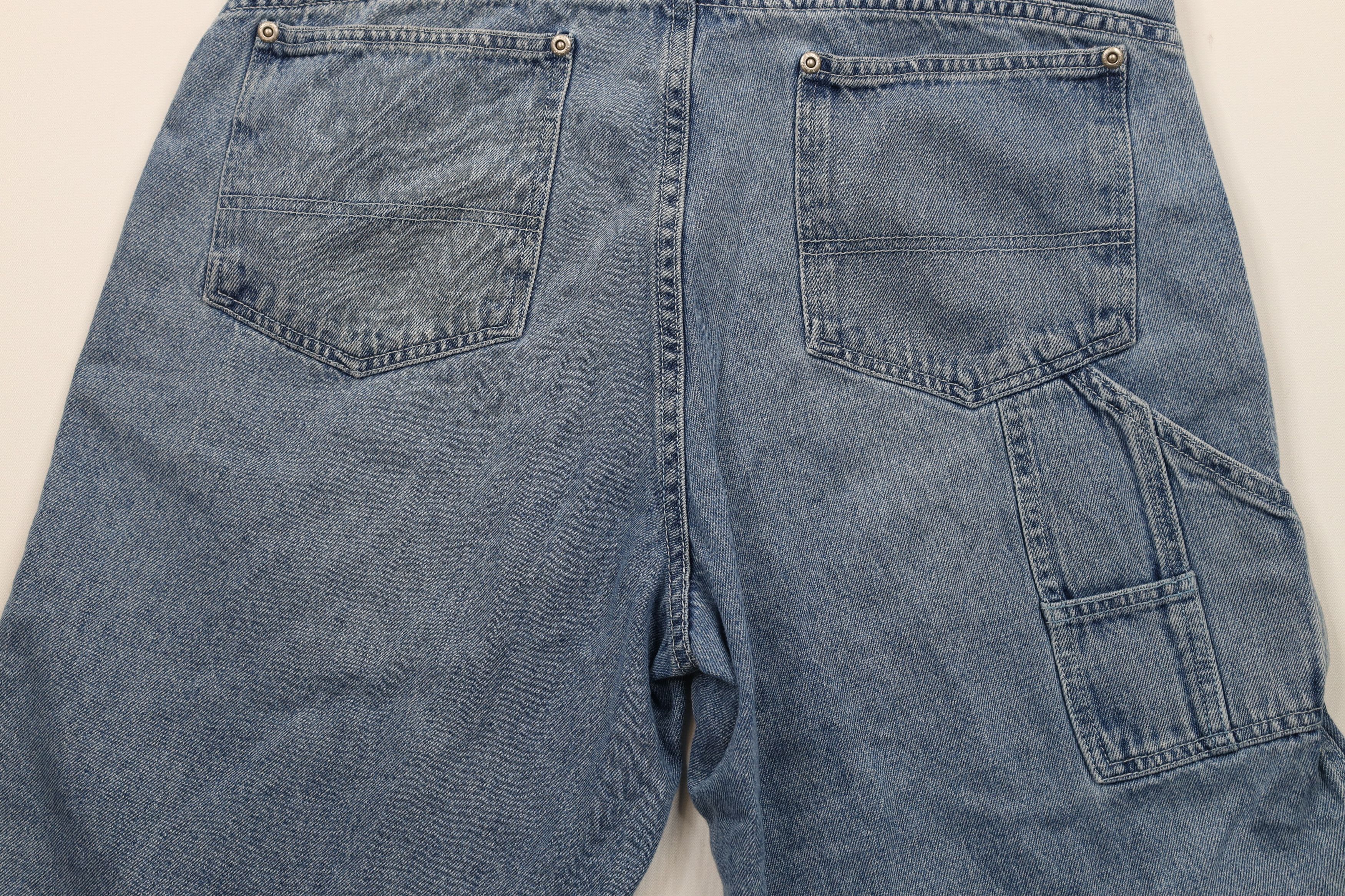 Vintage Vintage 90s Y2K Sean John Baggy Fit Denim Jean Shorts Size US 30 / EU 46 - 11 Thumbnail