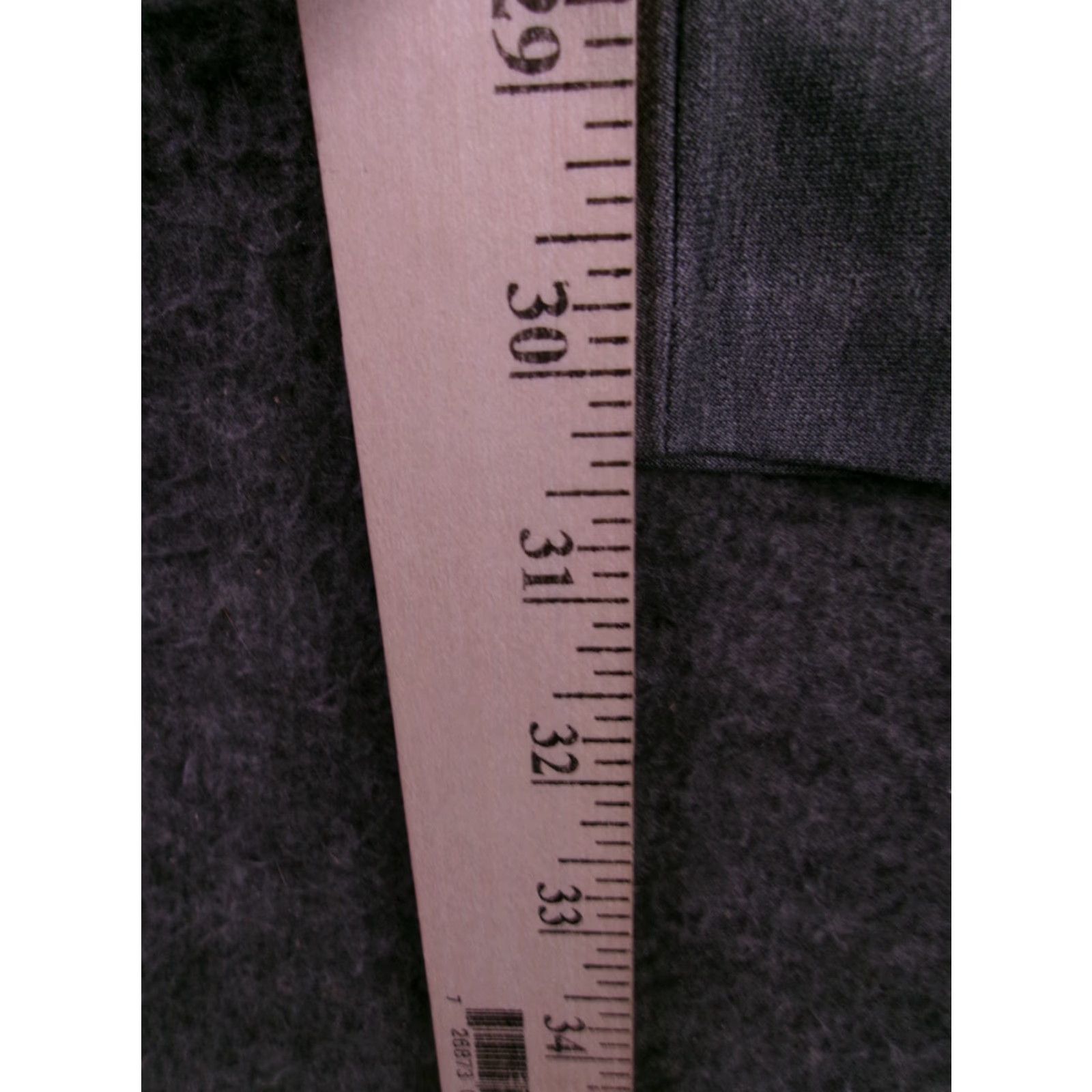 Lee Lee Pant Women 8 Gray Relaxed Fit Straight Leg Casual Capsule Office Day Size 30" / US 8 / IT 44 - 6 Thumbnail