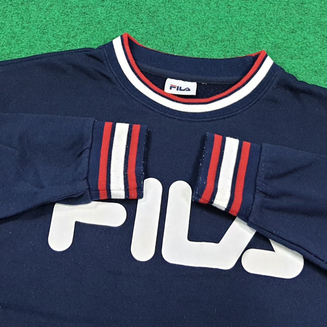 Fila Vintage Retro FILA Large Logo Crewneck Sweatshirt C292N15 Size US S / EU 44-46 / 1 - 5 Thumbnail