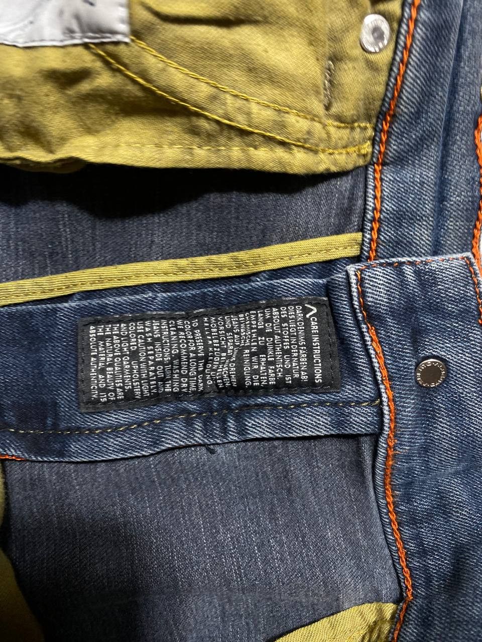 Alberto × Vintage Alberto Men Jeans Trousers Cotton REGULOR SLIM FIT Size US 35 - 20 Thumbnail