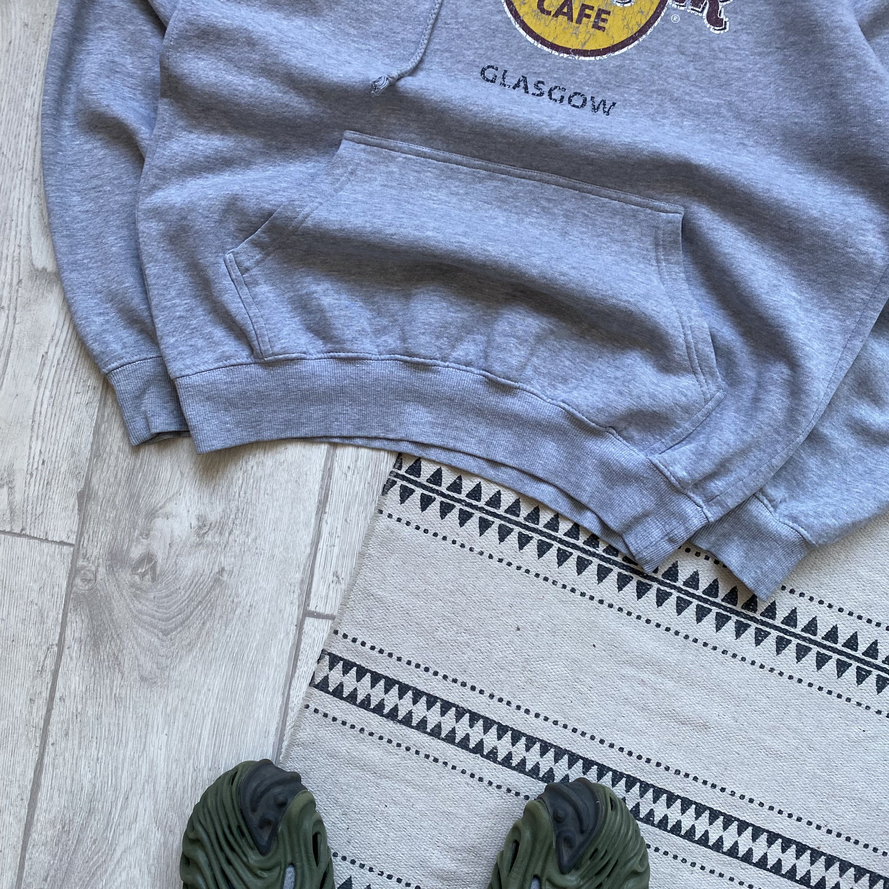 Hard Rock Cafe 🎸 Vintage Hard Rock Cafe hoodie Y2K Glasgow Scotland Size US L / EU 52-54 / 3 - 3 Thumbnail