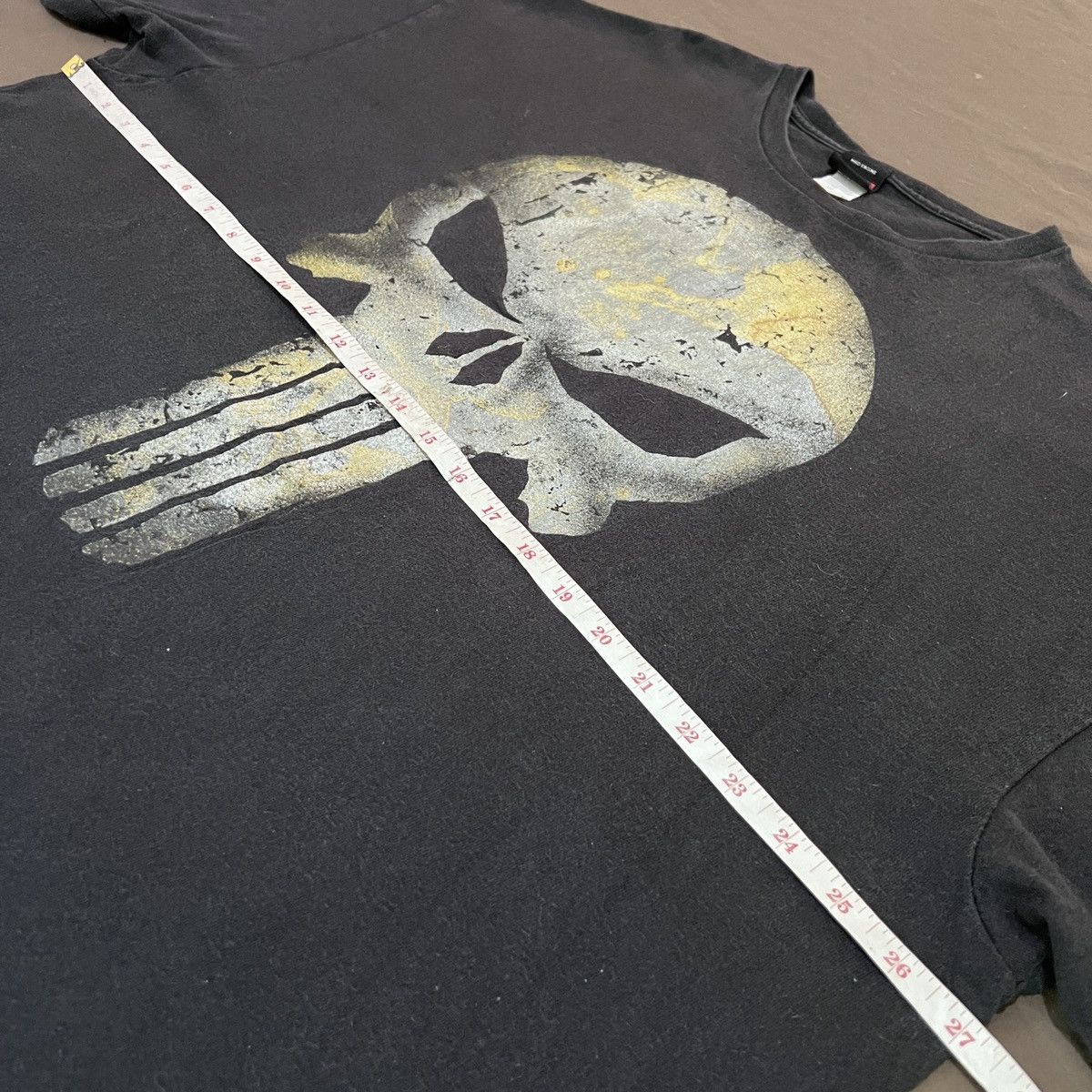 Cartoon Network × Marvel Comics × Vintage Vintage Y2K Punisher Marvel Comics Tee 3XL Faded Oversized Size US XXL / EU 58 / 5 - 10 Thumbnail