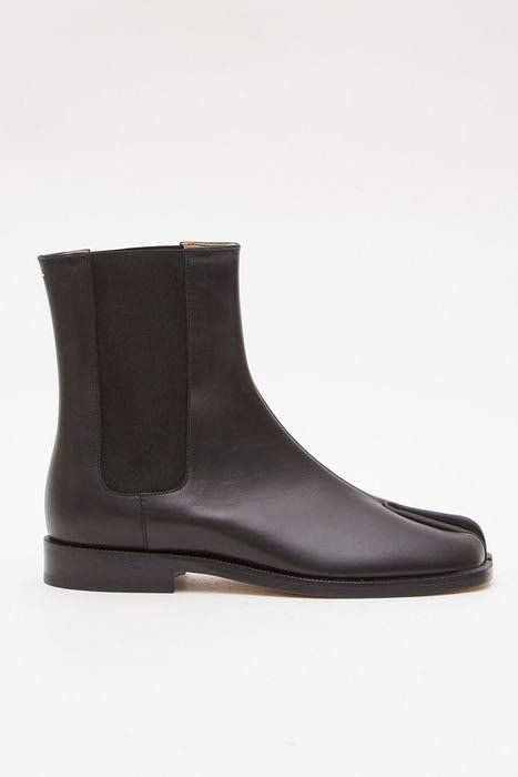 Maison Margiela o1bcso1str0226 Tabi Chelsea Boots in Black Size US 10 / IT 40 - 1 Thumbnail