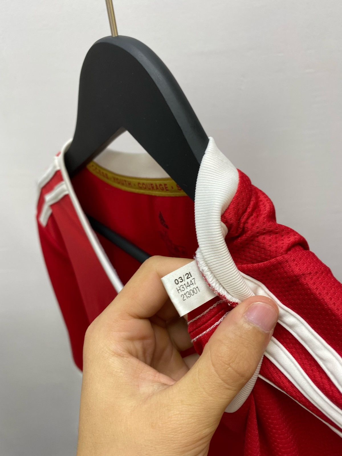 Adidas Manchester United 2021 2022 soccer jersey Football Shirt Size US XXL / EU 58 / 5 - 19 Thumbnail