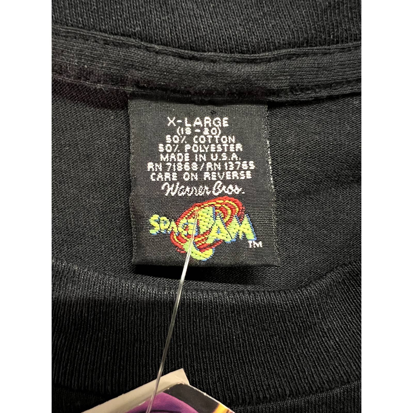 Vintage Space Jam Long Sleeve T Shirt size XL 18-20