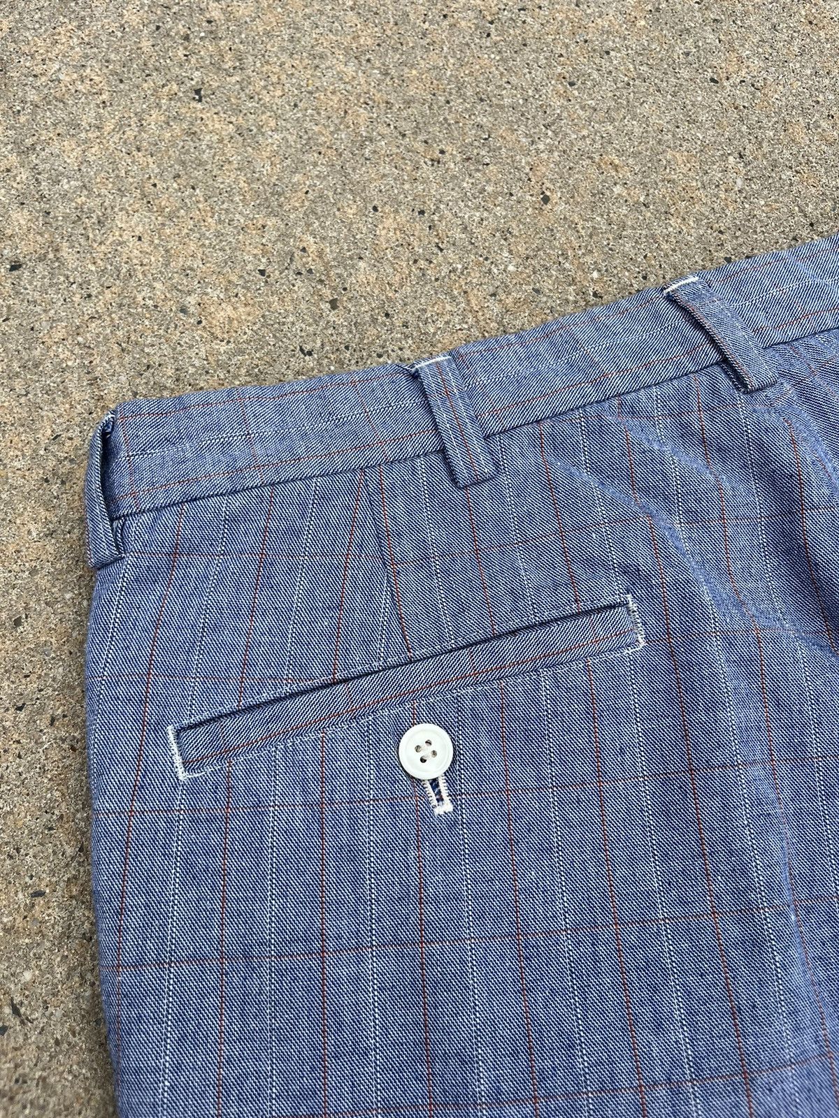 Comme des Garcons SS2001 Junya Watanabe X Comme Des Garcons Checked Shorts Size US 30 / EU 46 - 13 Thumbnail