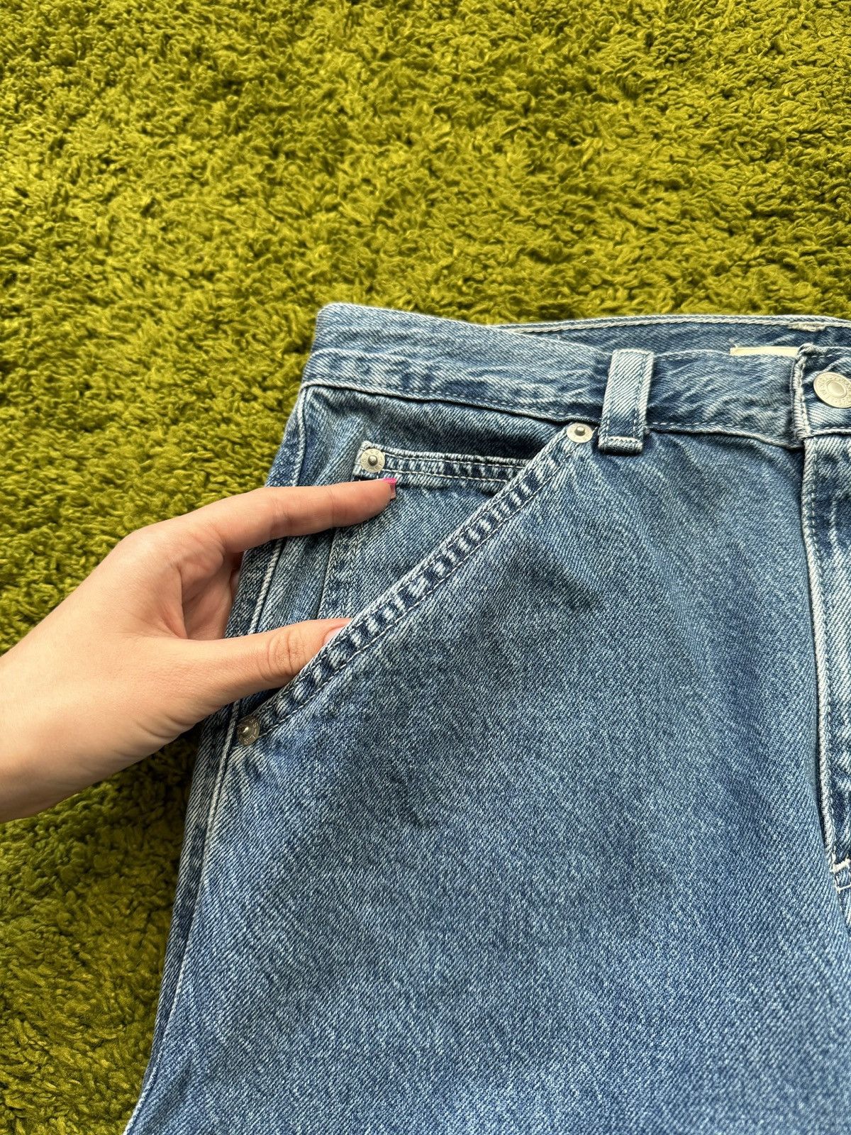 Designer × Levi's Levi’s wide leg carpenter jeans denim pants Size 27" / US 4 / IT 40 - 3 Thumbnail