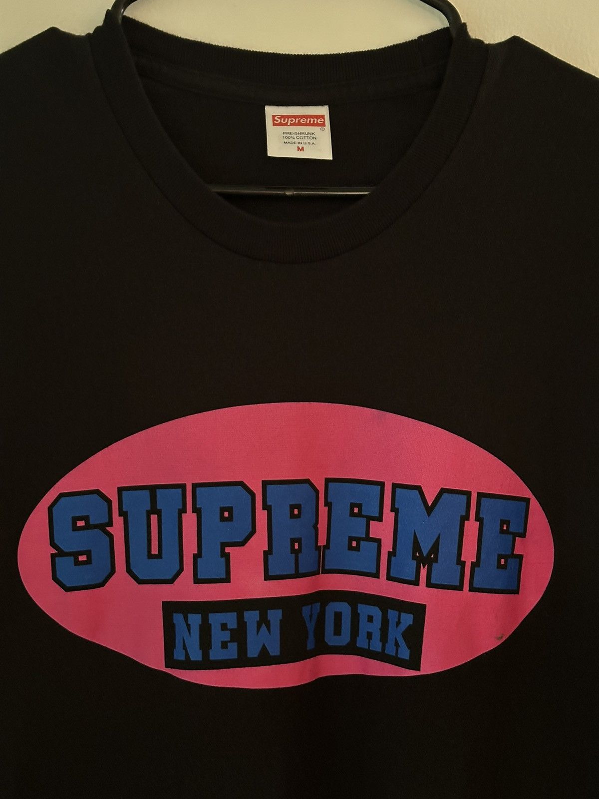 Supreme Supreme New York Tee Size US M / EU 48-50 / 2 - 2 Thumbnail