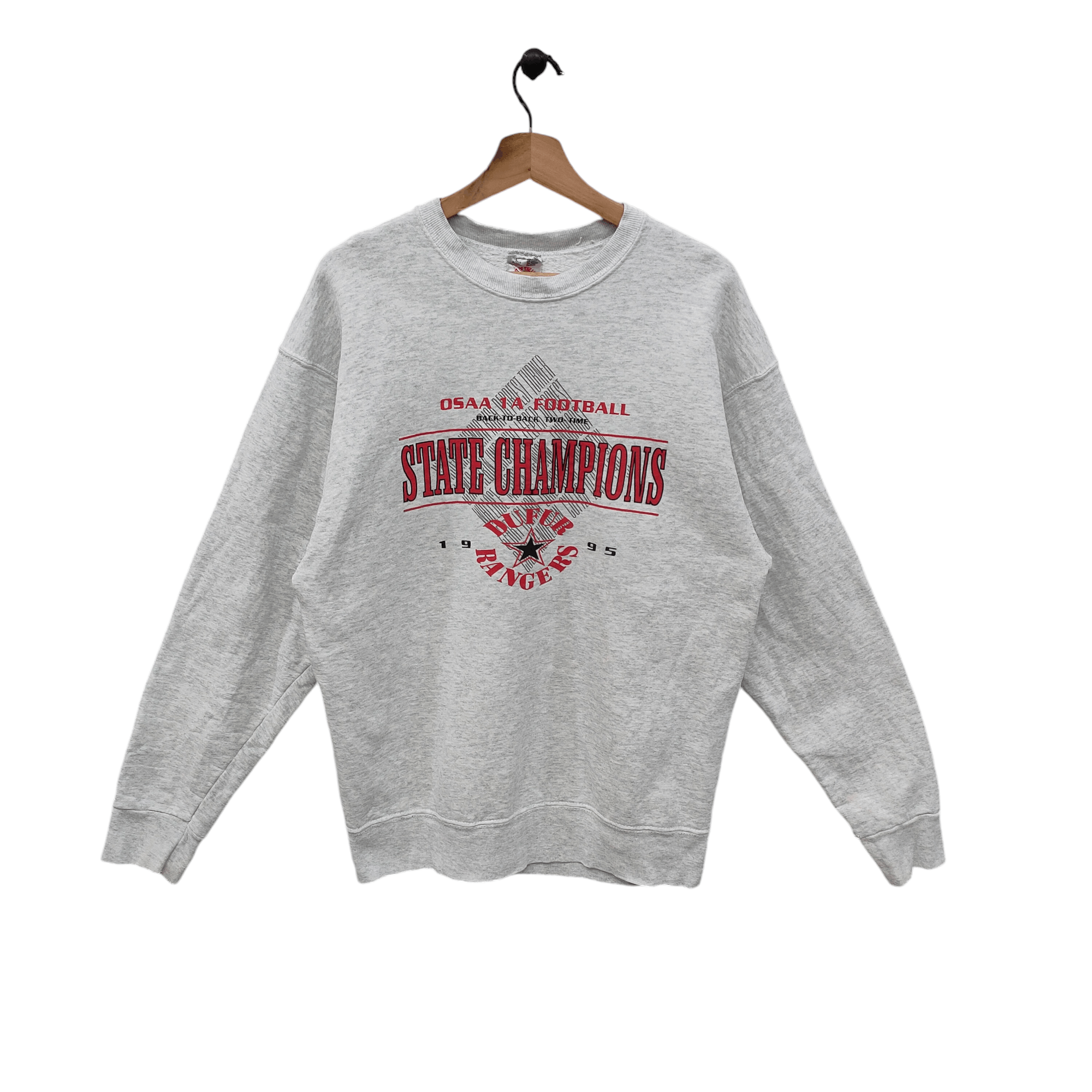 Fruit Of The Loom × Vintage 90s Dufur Rangers Football Vintage OSAA Football Stat Size US M / EU 48-50 / 2 - 1 Thumbnail
