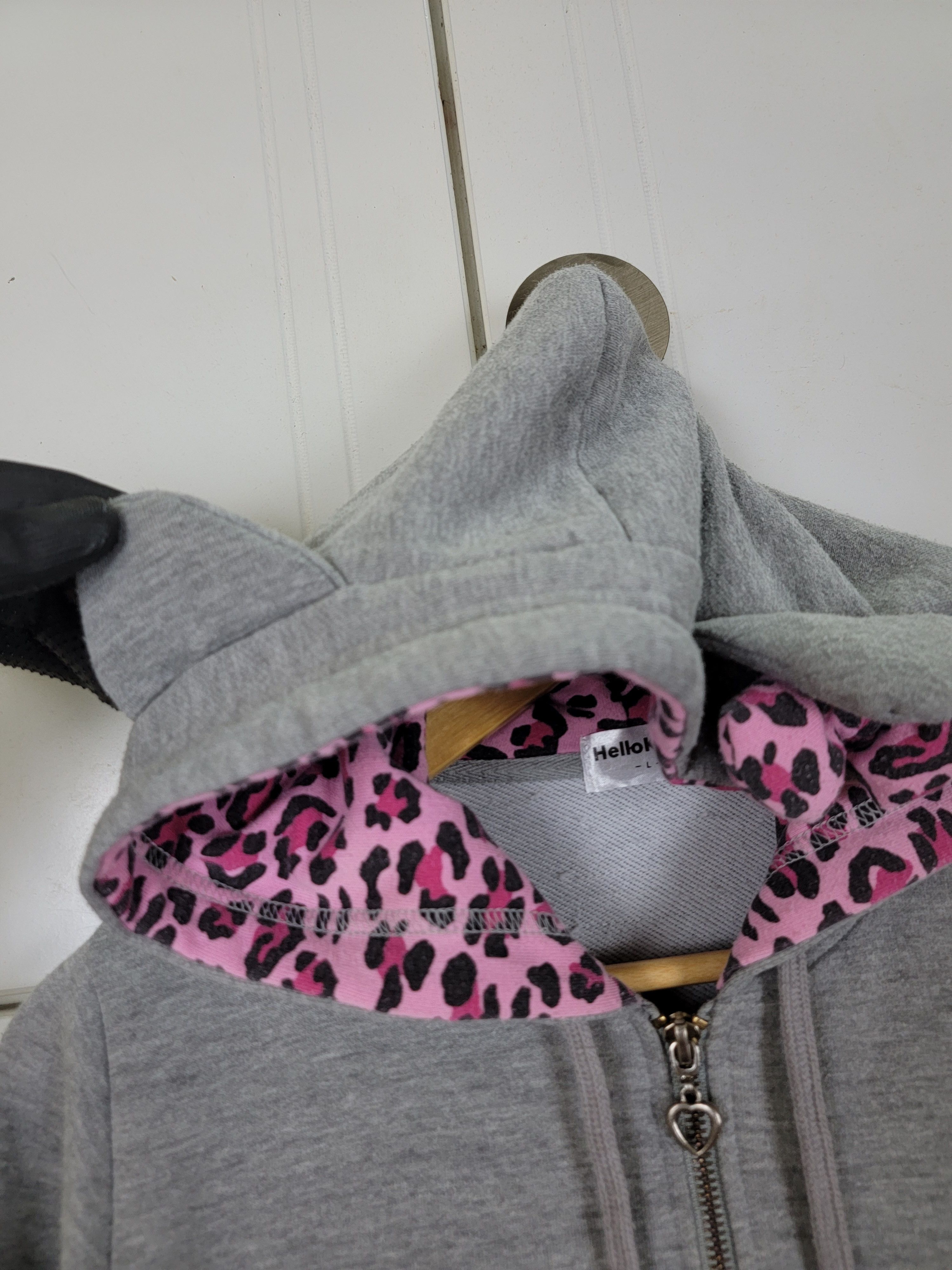 Disney × Japanese Brand × Vintage Vintage Hello Kitty Zipper Hoodie Size US L / EU 52-54 / 3 - 8 Thumbnail