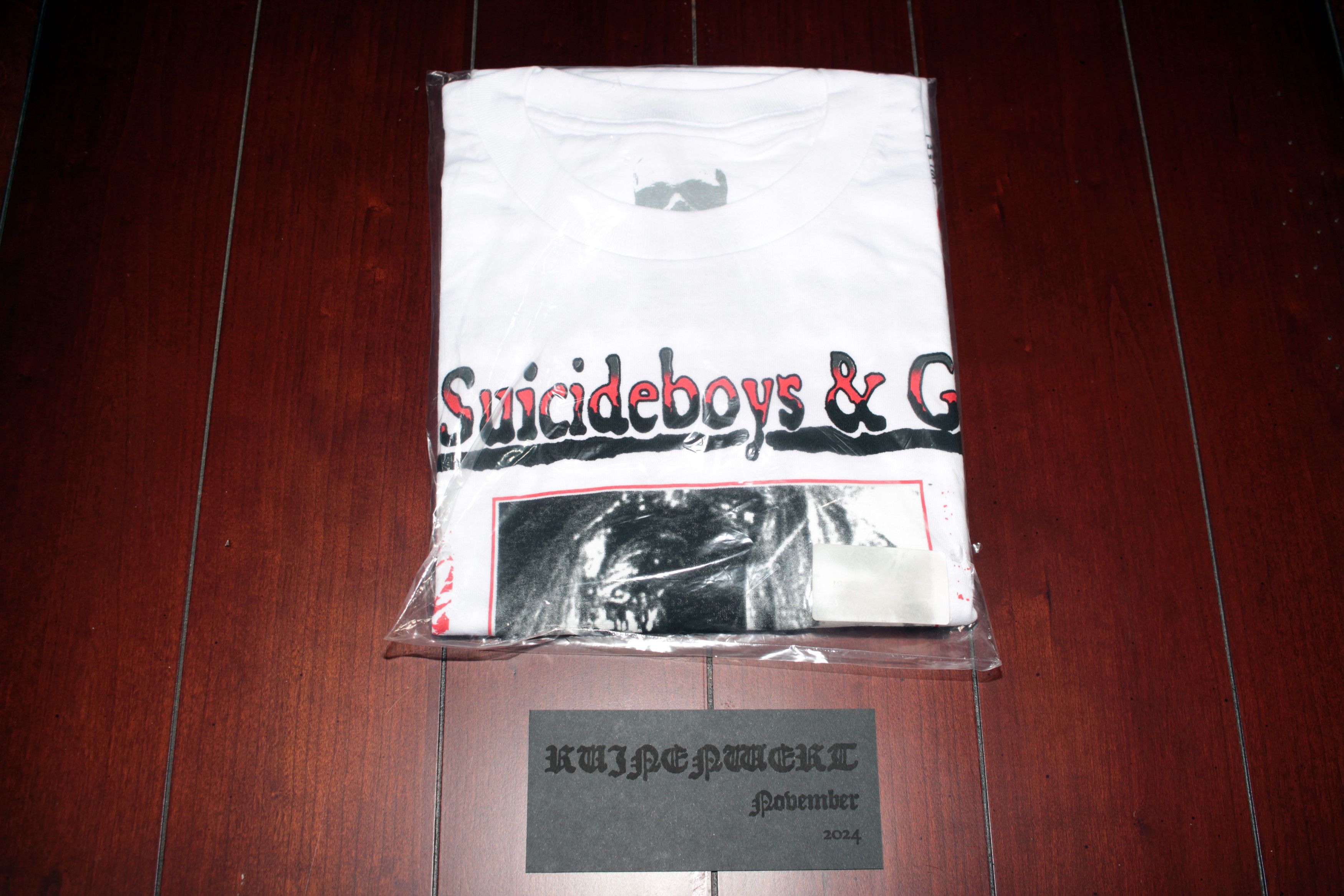 G59 Records Suicideboys & Germ - DIRTIEST NASTIEST SUICIDE T-Shirt Size US L / EU 52-54 / 3 - 9 Thumbnail