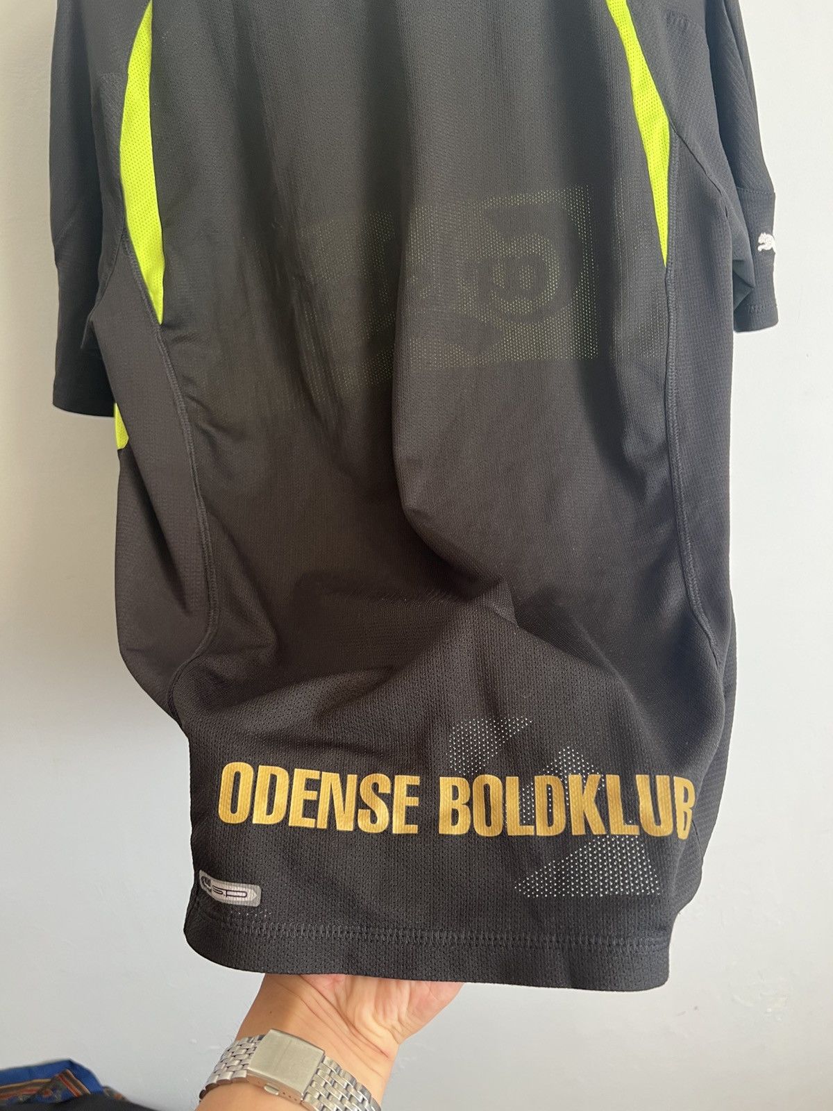 Puma Odense BK Match Worn Shirt Size US XL / EU 56 / 4 - 9 Thumbnail