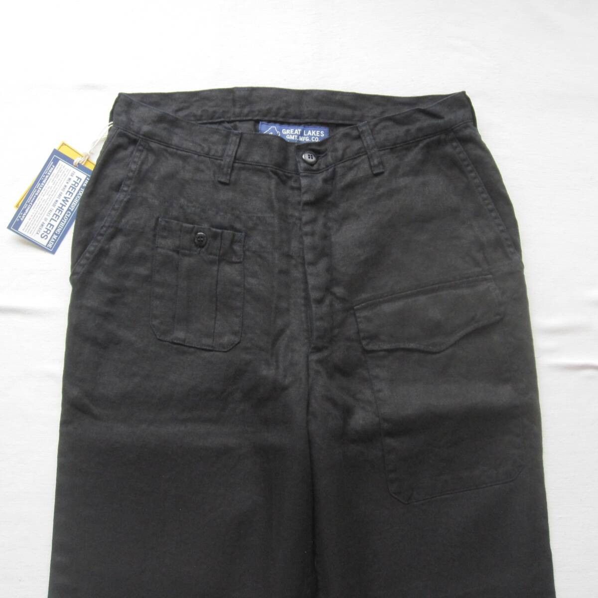 Freewheelers “WILDLIFE OBSERVER” LENEN TROUSERS 34 Size US 34 / EU 50 - 3 Thumbnail