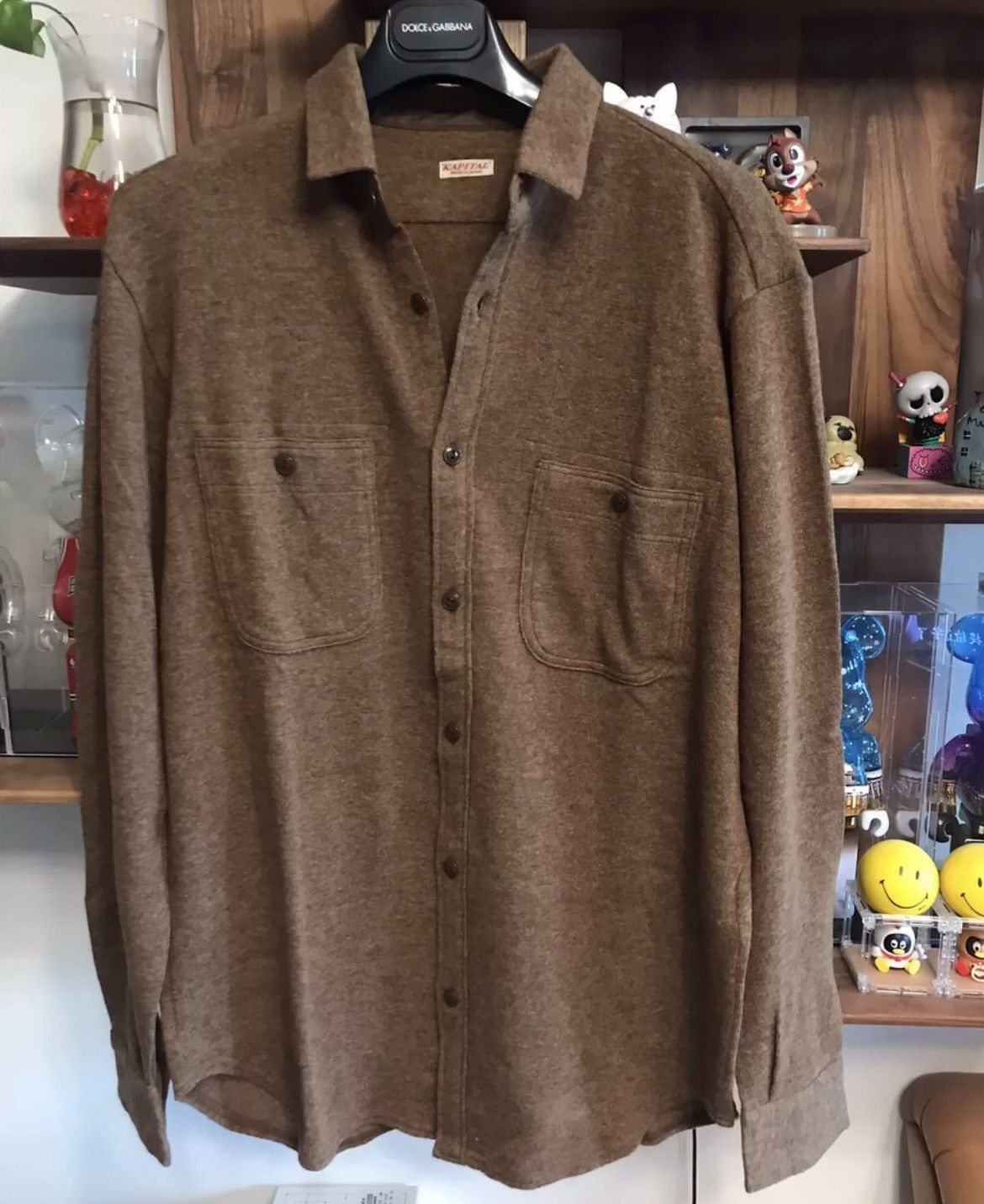 Kapital Kapital Wool Shirt - DMC-2508 Size US XL / EU 56 / 4 - 1 Thumbnail