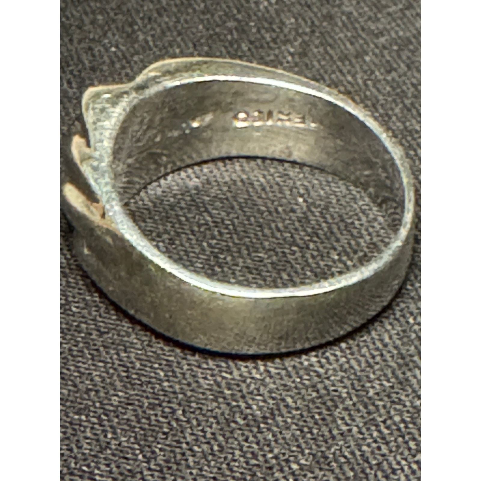 Other Vintage 925 Silver Mexico Modernist Dome Ring 8g Size 9 Size ONE SIZE - 7 Thumbnail