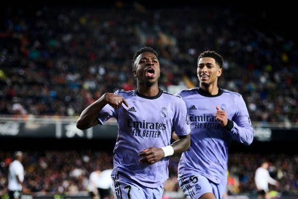 Adidas Real Madrid 2022/24 #7 Vinicius Jr Away Jersey Size US M / EU 48-50 / 2 - 11 Thumbnail