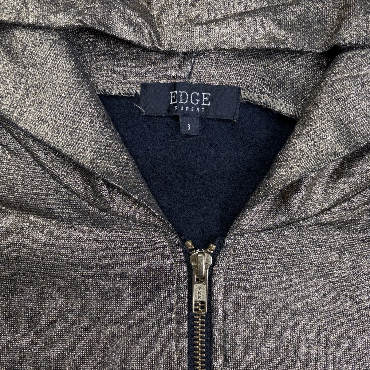BUFFALO BOBS 2000s Edge Rupert - Waxed Gold Zip Hoodie Size US M / EU 48-50 / 2 - 7 Thumbnail