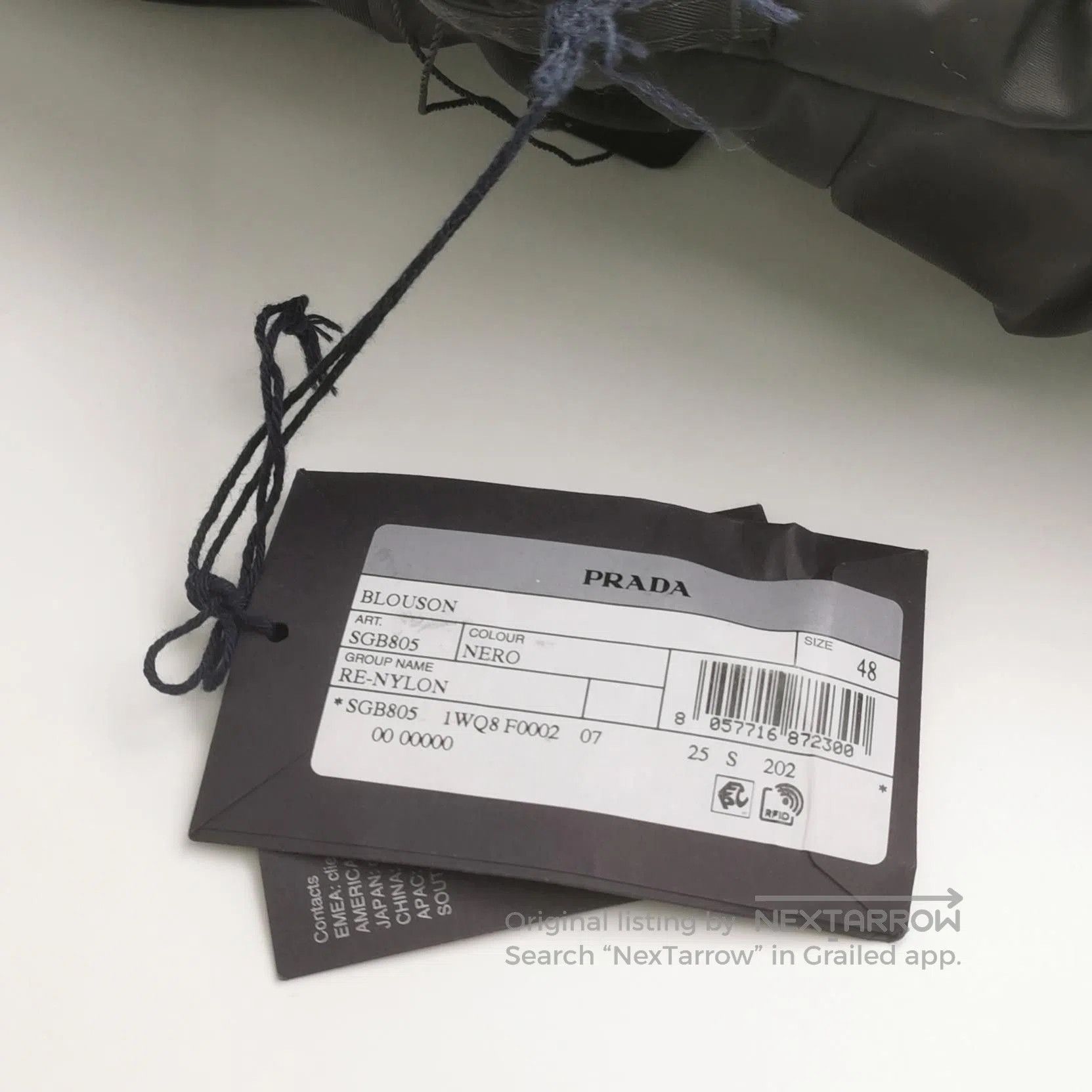 Prada Black Crewneck Long.