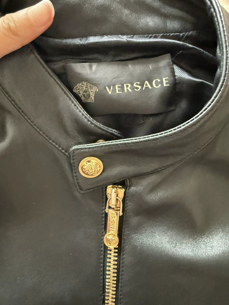 Versace Versace Genuine leather coat Size US S / EU 44-46 / 1 - 3 Thumbnail