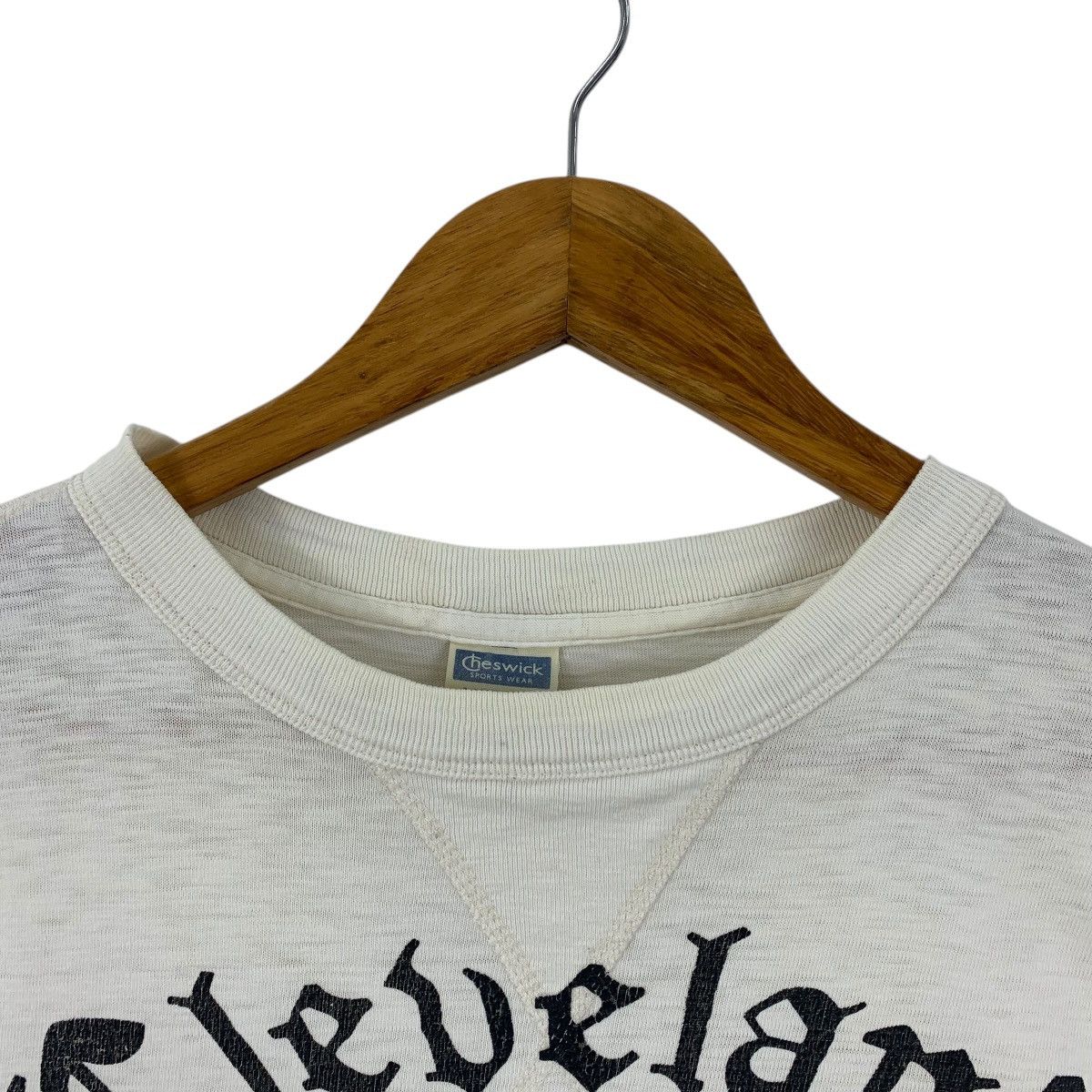 Sugar Cane × Toyo Enterprises × Vintage Vintage CHESWICK sugar cane cleveland bears spellout tee Size US M / EU 48-50 / 2 - 8 Thumbnail