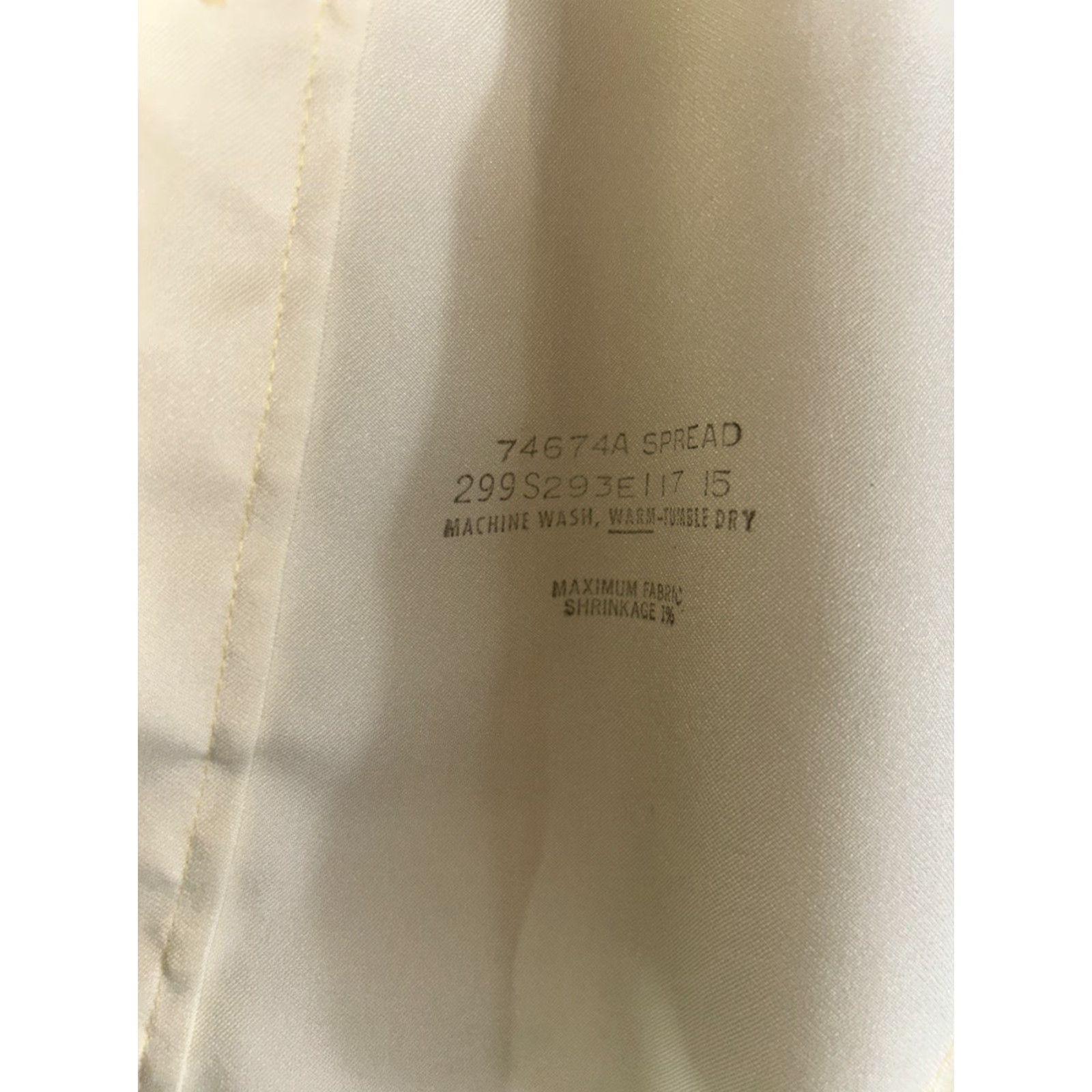Sears Sears Mens Store Shirt Yellow Size 15 Solid Button-Up Collared Long Sleeve Regular Mens Size US M / EU 48-50 / 2 - 3 Thumbnail