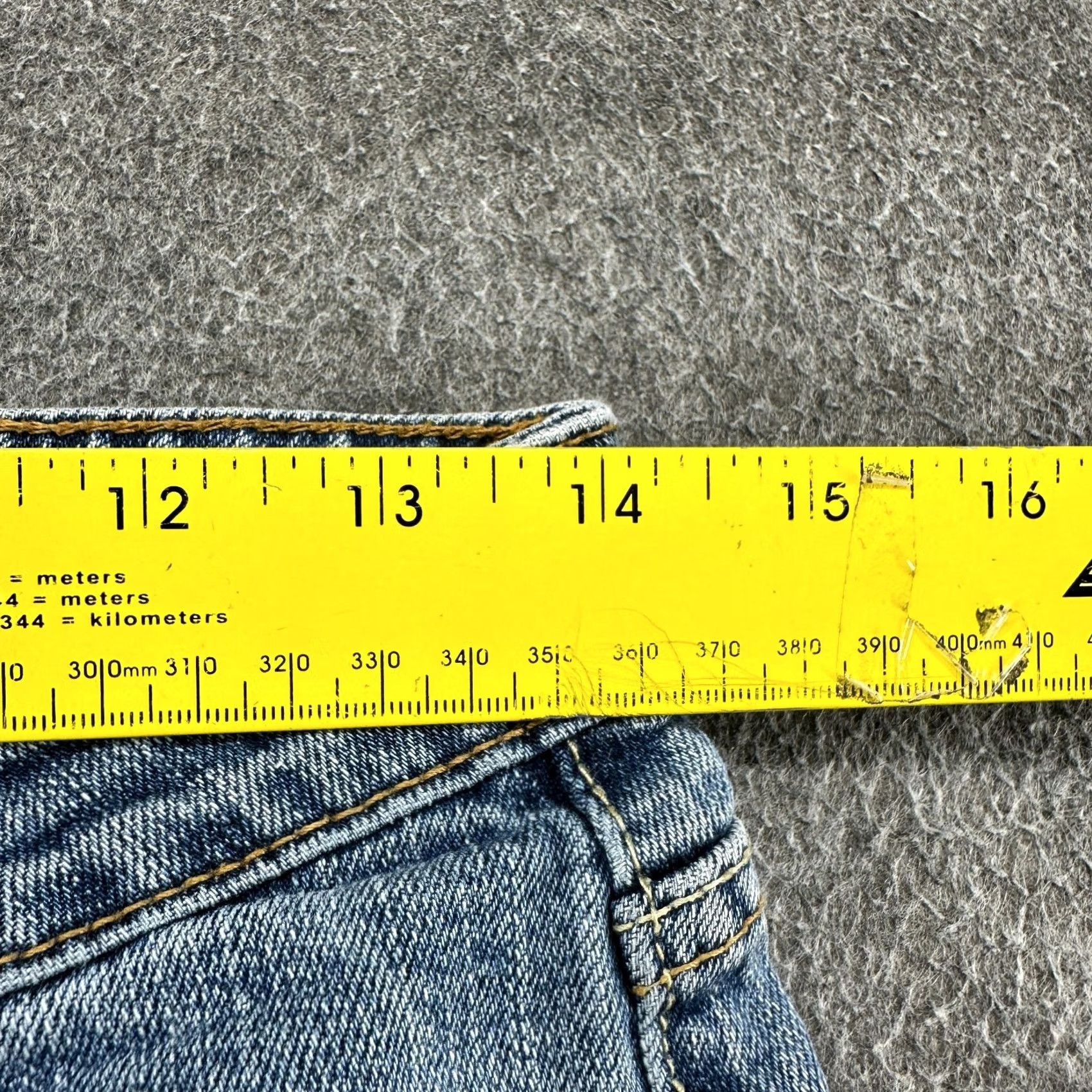 Vintage VINTAGE No Boundaries NOBO Jeans Juniors 7 Blue Bootcut Flare Light Low Rise Y2K Womens Jeans 5-Pocket Inseam 33in Size 28" / US 6 / IT 42 - 6 Thumbnail