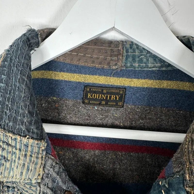 Kapital Kapital Boro Wool Lined Denim Jacket Size 3 Size US L / EU 52-54 / 3 - 3 Thumbnail