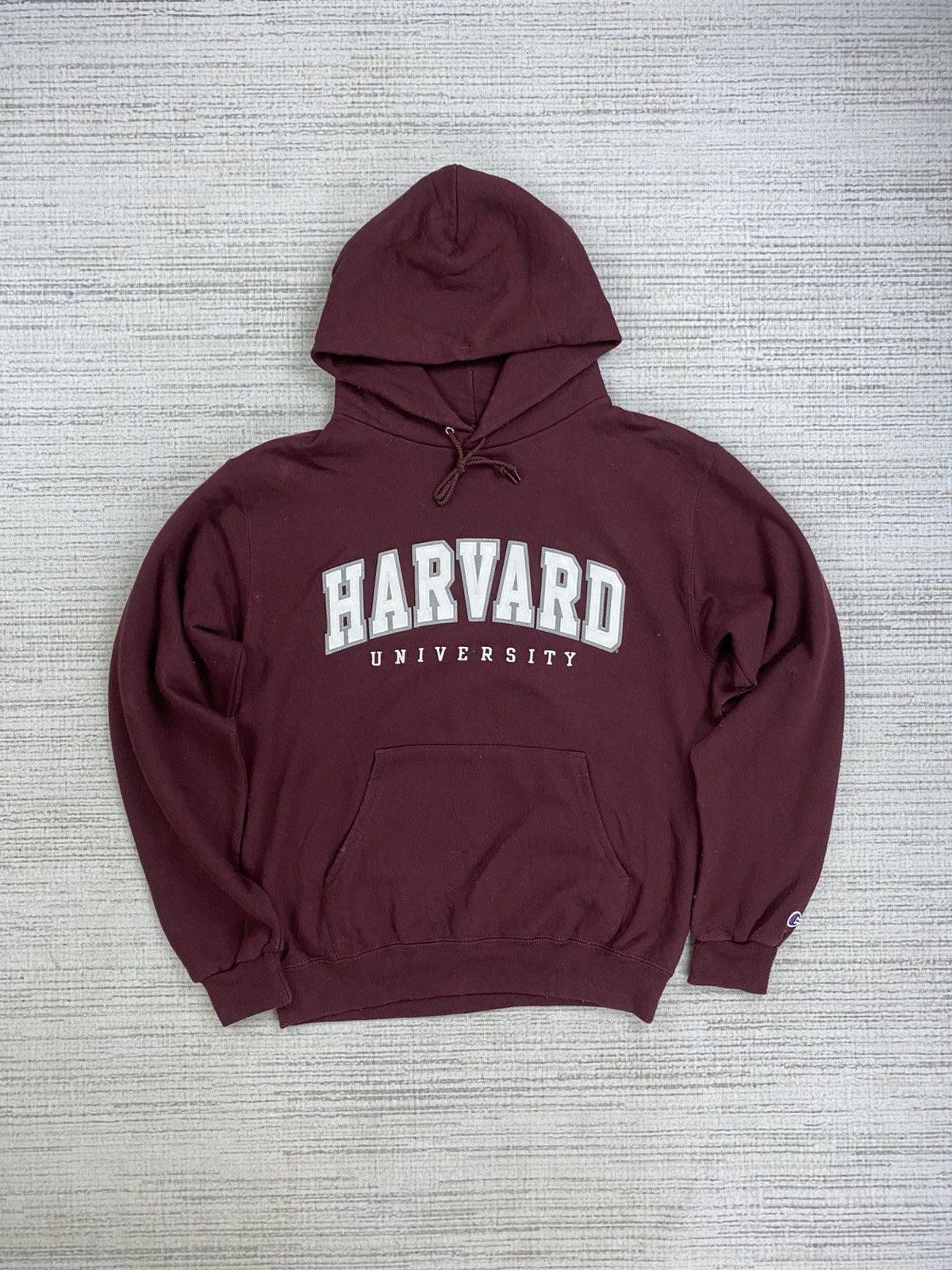Champion Vintage 90s Champion X Harvard University Embroidery Hoodie Size US M / EU 48-50 / 2 - 5 Thumbnail